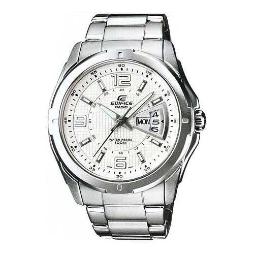 Наручные часы Casio EF-129D-7ABM8434-58AE Наручные часы Casio EF-129D-7ABM8434-58AEМужские часы Casio EF-129D-1A.Необритовое покрытие обеспечивает длительное свечение даже после короткого нахождения на светуУказание текущей даты и дня неделиВремя работы от одной батареи до 3 летУстойчивое к царапинам минеральное стекло сферической формыНадёжная застёжка браслетаВодонепроницаемый корпус позволяет плавать и совершать погружения с нырятельной трубкойТочность +/-20 с в месяц