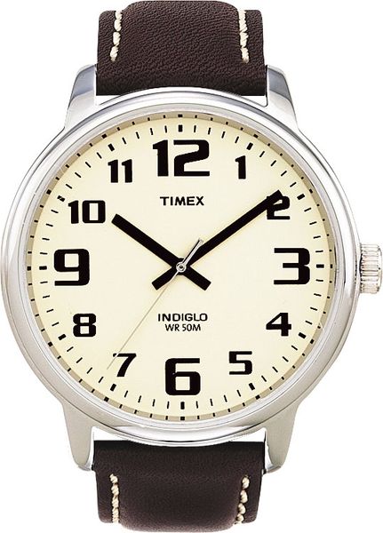 Часы наручные мужские Timex, цвет: белый, коричневый. T28201BM8434-58AE Часы наручные мужские Timex, цвет: белый, коричневый. T28201BM8434-58AEСтильные мужские часы Timex WATCHES выполнены из нержавеющей стали, минерального стекла. Циферблат изделия дополнен символикой бренда.Часы оснащены кварцевым механизмом с тремя стрелками, полированным корпусом, устойчивым к царапинам минеральным стеклом, степенью влагозащиты 5atm, подсветкой циферблата indiglo. Изделие дополнено ремешком из натуральной кожи, позволяющим максимально комфортно и быстро снимать и одевать часы при помощи пряжки.Часы поставляются в фирменной упаковке.Часы Timex WATCHES подчеркнут мужской характер и отменное чувство стиля их обладателя.