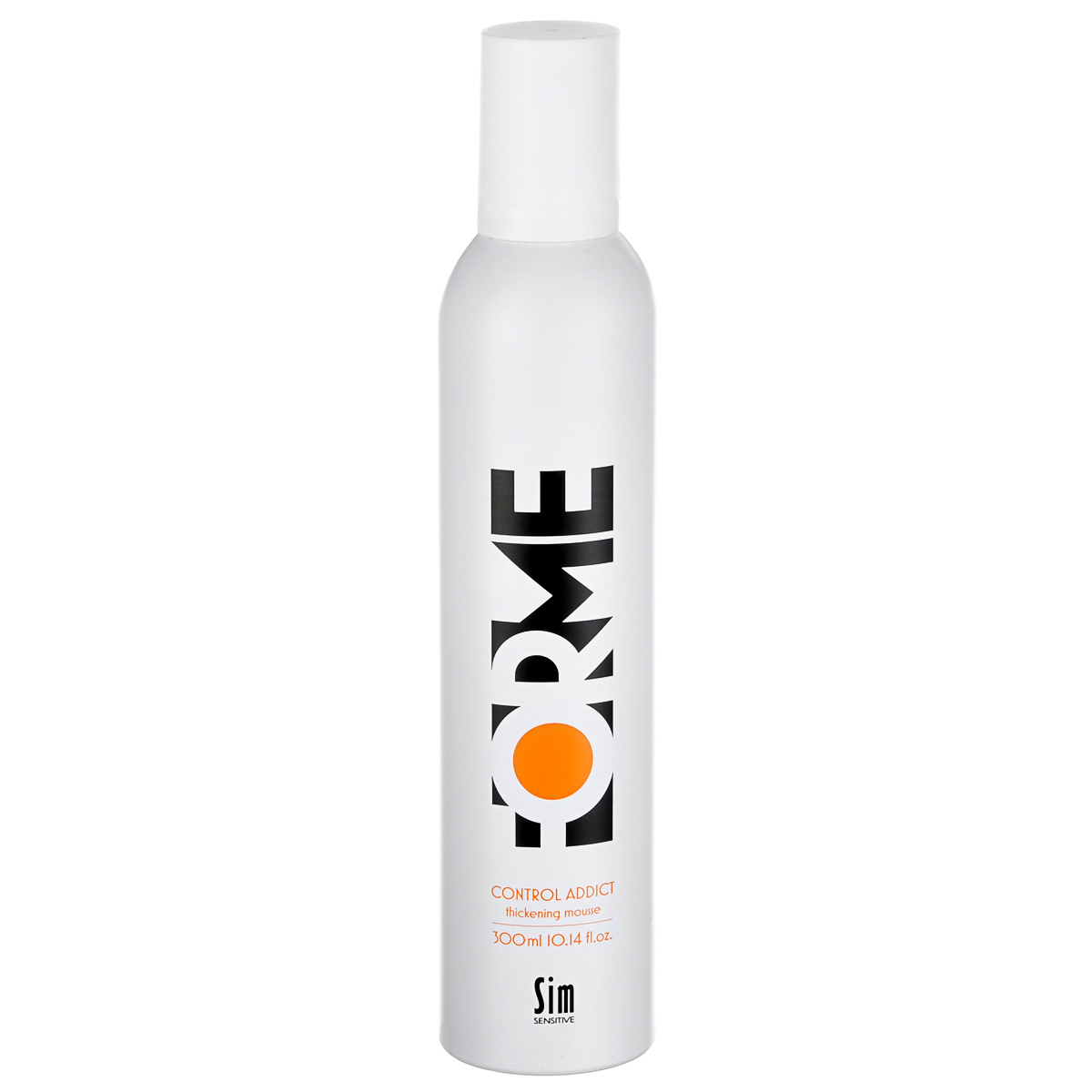 SIM SENSITIVE Мусс утолщающий для укладки волос FORME Control Addict Thickening Mousse, 300млMP59.3D SIM SENSITIVE Мусс утолщающий для укладки волос FORME Control Addict Thickening Mousse, 300млMP59.3DУниверсальный Мусс Контол Эдикт для создания подвижных укладок, придает волосам форму и объем. Упрощает процесс укладки волос и придает среднюю фиксацию для различных образов. Придает волосам объем и форму. В состав мусса входит экстракт клюквы и УФ-фильтр, которые защищают волосы от вредных воздействий окружающей среды. Экстракт клюквы, благодаря большой концентрации витаминов и микроэлементов, питает, ухаживает и защищает волосы.Фиксация: 3Объем: 4Блеск: 4