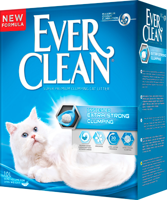 Наполнитель для кошачьего туалета Ever Clean Extra Strength Unscented, комкующийся, 10 л0120710 Наполнитель для кошачьего туалета Ever Clean Extra Strength Unscented, комкующийся, 10 л0120710Наполнитель Clorox Ever Clean Extra Strength Unscented - это элитная серия высококачественных комкующихся наполнителей с уникальными свойствами. Наполнитель состоит из специально обработанной и очищенной от пыли глины. Гранулы наполнителя обладают уникальными впитывающими свойствами и содержат активный компонент, который уничтожает запах, связанный с развитием микробов. В ядро каждой гранулы помещен специальным образом обработанный активированный уголь для максимального контроля запахов. Это способствует устранению запахов при контакте, поэтому запахи нейтрализуются прямо в лотке. Идеален для кошек и людей, чувствительным к запахам. Антибактериальные компоненты, входящие в состав наполнителя, уничтожают бактерии. Гранулы наполнителя не только отлично впитывают, но и образуют крепкие трудноразбиваемые комки.Состав: глина, активированный уголь.Без ароматизаторов.Объем: 10 л. Товар сертифицирован.