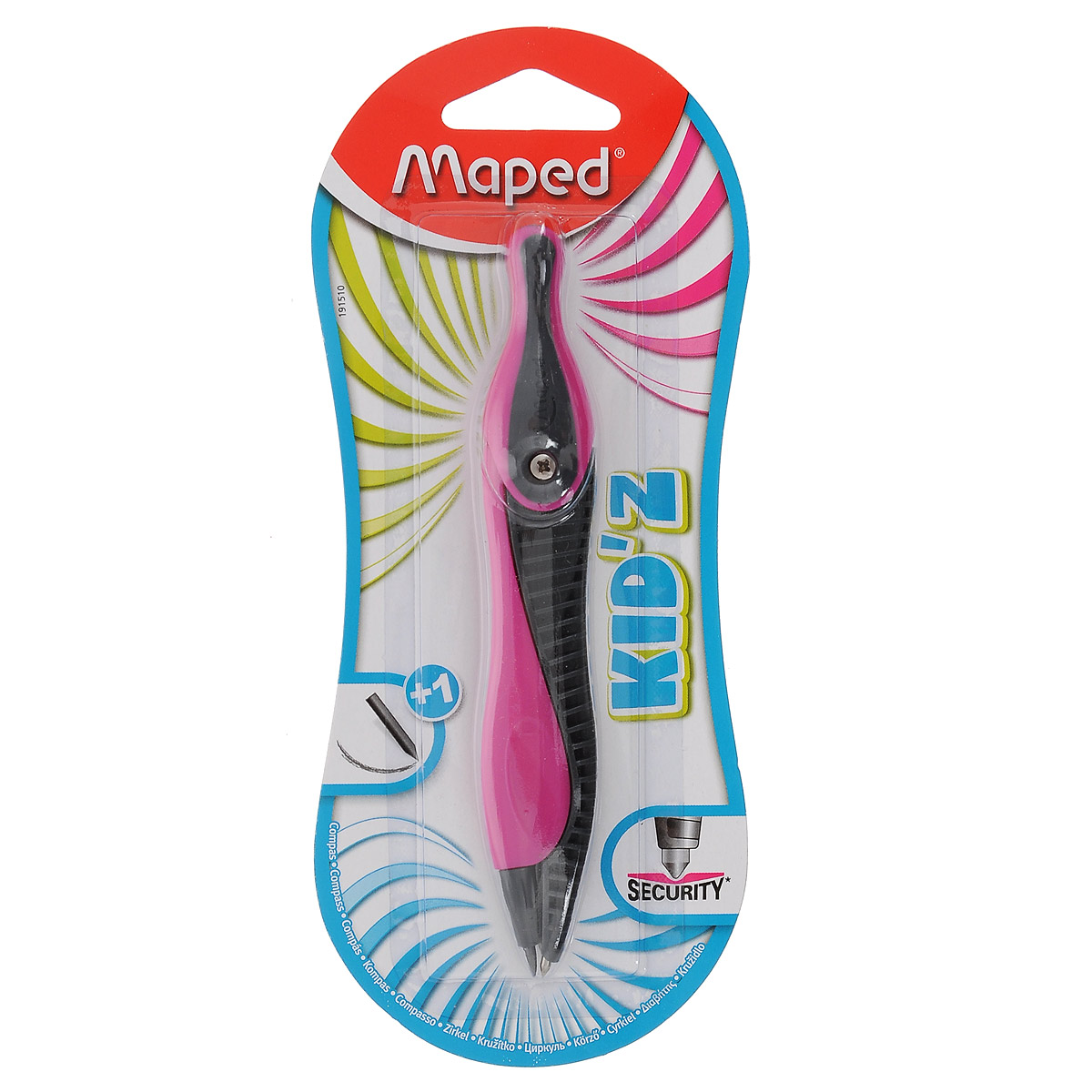Циркуль пластиковый Maped Kidz, цвет: фиолетовый72523WD Циркуль пластиковый Maped Kidz, цвет: фиолетовый72523WDПластиковый циркуль Maped Kidz - это обучающий циркуль с ярким вдохновляющим дизайном, решающий проблемы с безопасностью и эргономикой, с которыми сталкиваются дети в процессе обучения. Эргономичный дизайн разработан специально для комфортного обучения. Нескользящий держатель с одной стороны имеет гладкую поверхность, с другой - рельефную. В комплект входит один запасной грифель.