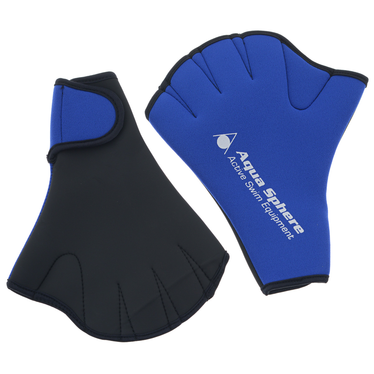 Перчатки для рук Aqua Sphere "Swim Glove", цвет: синий. Размер L