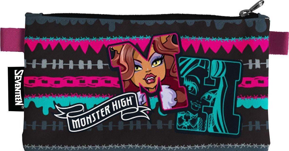 Пенал прямоугольной формы. Monster High72523WD Пенал прямоугольной формы. Monster High72523WDШкольный пенал для канцелярских принадлежностей вместит в себя все самое необходимое для учебы. Пенал очень яркий и красочный. Изображения любимых героев мультфильмов поднимут настроение ученику, что тоже немаловажно.Пенал имеет надежный замок-молнию.