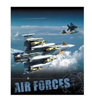 Тетрадь,48л Air Forces, УФ-лак72523WD Тетрадь,48л Air Forces, УФ-лак72523WDТетрадь с обложкой из картона, защищающей бумагу от деформации. Отличный выбор для Вашего ребенка!