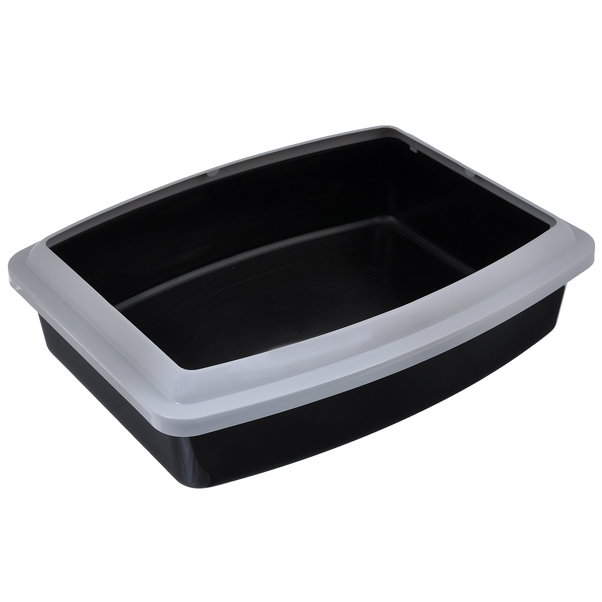 Туалет для кошек Savic Oval Trays Jumbo, с бортом, цвет: черный, серый, 56 х 44 см0120710 Туалет для кошек Savic Oval Trays Jumbo, с бортом, цвет: черный, серый, 56 х 44 см0120710Туалет для кошек Savic Oval Trays Jumbo изготовлен из качественного прочного пластика. Высокий цветной борт, прикрепленный по периметру лотка, удобно защелкивается и предотвращает разбрасывание наполнителя.Это самый простой в употреблении предмет обихода для кошек и котов.