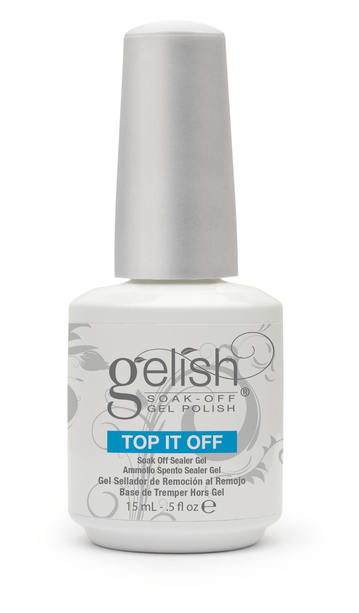 Gelish Финиш-гель классический (3 фаза), 15 мл30535427230 Gelish Финиш-гель классический (3 фаза), 15 мл30535427230Этот гель является третьей фазой при работе с системой Gelish. Легко удаляется при помощи препарата Soak Off Artifical Nail Remover, держится на ногтях до трех недель.