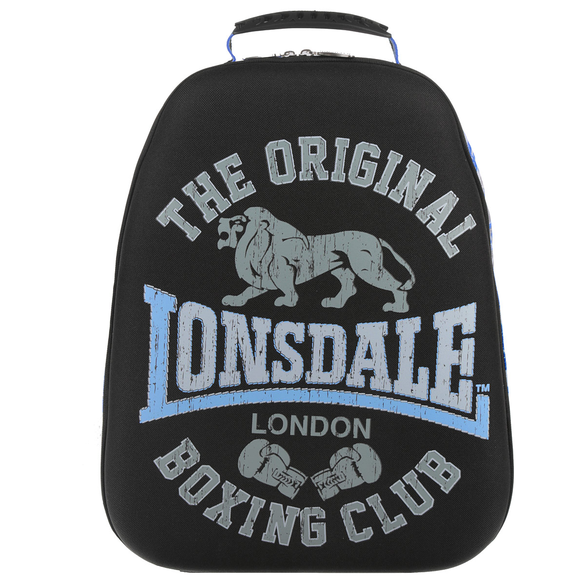 Рюкзак молодежный Lonsdale, цвет: черный, серый, голубой. LSCB-UT1-E150RivaCase 8460 black Рюкзак молодежный Lonsdale, цвет: черный, серый, голубой. LSCB-UT1-E150RivaCase 8460 blackСтильный и молодежный рюкзак Lonsdale сочетает в себе современный дизайн, функциональность и долговечность. Выполнен из прочных материалов и оформлен изображением льва.Содержит изделие одно вместительное отделение на застежке-молнии с двумя бегунками. Внутри отделения находятся: открытый карман-сетка, карман-сетка на молнии, две мягкие перегородки и отделение для мобильного телефона. Фронтальная панель рюкзака выполнена из EVA, благодаря чему рюкзак не деформируется. Мягкие широкие лямки регулируются по длине. Рюкзак оснащен эргономичной ручкой для удобной переноски в руке. Этот рюкзак можно использовать для повседневных прогулок, отдыха и спорта, а также как элемент вашего имиджа.Рекомендуемый возраст: от 12 лет.