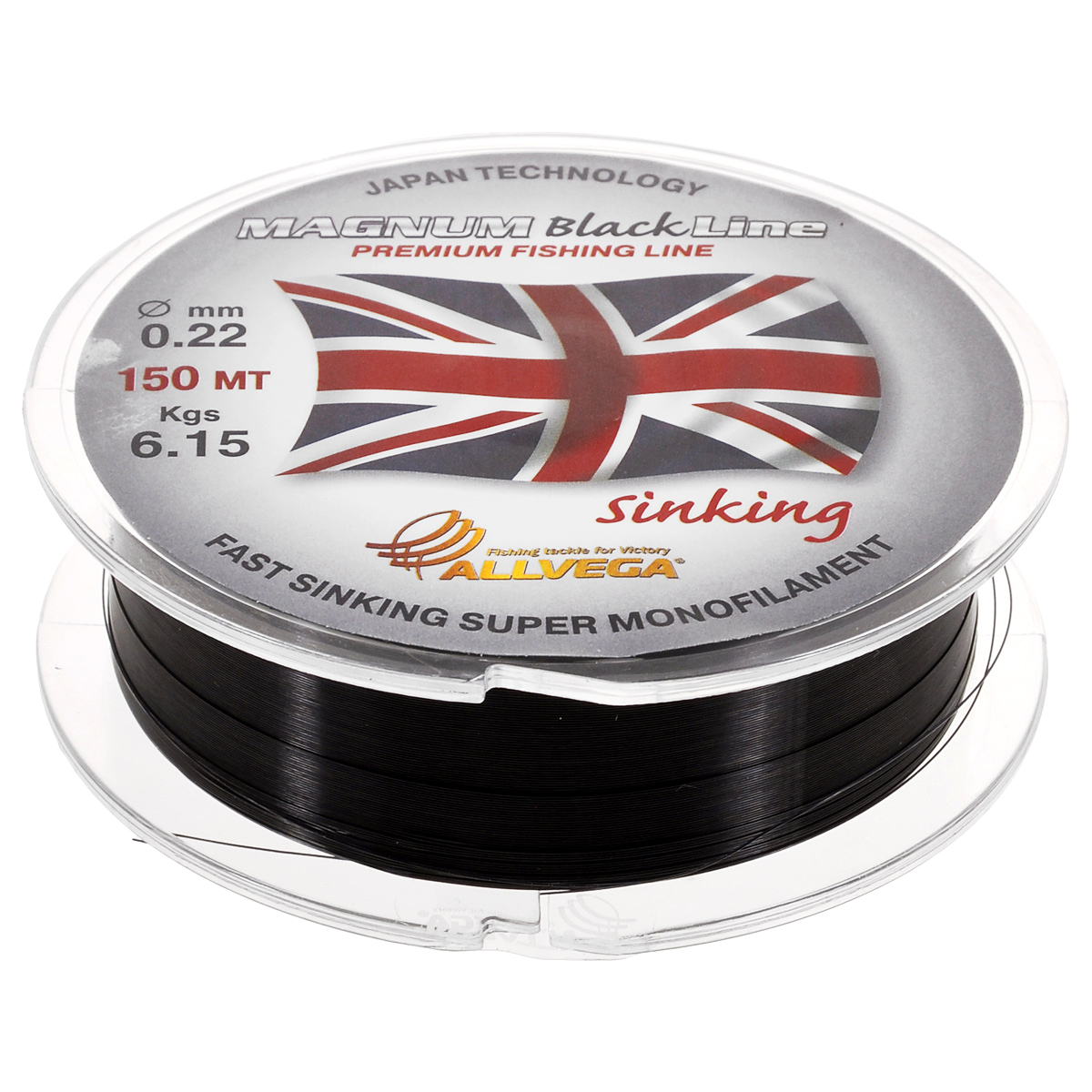 Леска Allvega Magnum Black, цвет: черный, 150 м, 0,22 мм, 6,15 кг39929 Леска Allvega Magnum Black, цвет: черный, 150 м, 0,22 мм, 6,15 кг39929Специальная тонущая леска Allvega Magnum Black. Темный цвет, способность быстро тонуть, отсутствие механической памяти, жесткость, устойчивость к частым перезабросам и внешним механическим воздействиям, делают эту леску незаменимой для поплавочной ловли дальним забросом. Однако, ее физические свойства позволяют с успехом ловить не только на поплавочную снасть, но и на фидер, донки всех видов, а так же использовать ее при подледной ловле в зимней поплавочной удочке.