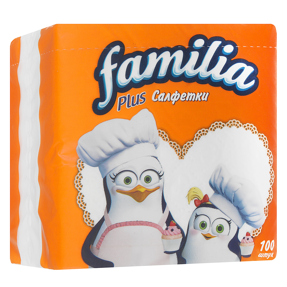 Салфетки бумажные Familia Plus, цвет: белый, 30 х 30 см, 100 штS28 DC Салфетки бумажные Familia Plus, цвет: белый, 30 х 30 см, 100 штS28 DCОднослойные бумажные салфетки Familia Plus, выполненные из натуральной целлюлозы с тиснением, станут отличным дополнением любого праздничного стола. Они отличаются необычной мягкостью и оригинальностью. Состав: 100% целлюлоза. Размер салфетки: 30 см х 30 см.Количество слоев: 1.Количество салфеток: 100 шт.