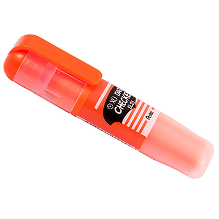 Pentel Маркер-выделитель Data Checker, цвет: оранжевый72523WD Pentel Маркер-выделитель Data Checker, цвет: оранжевый72523WDМаркер-выделитель Data Checker со скошенным стержнем, выполненный из пластика, станет незаменимым аксессуаром в учебе или работе.Маркер содержит жидкие чернила, которые обеспечивают ровные и четкие линии. Диаметр стержня от 1 до 4,5 мм.