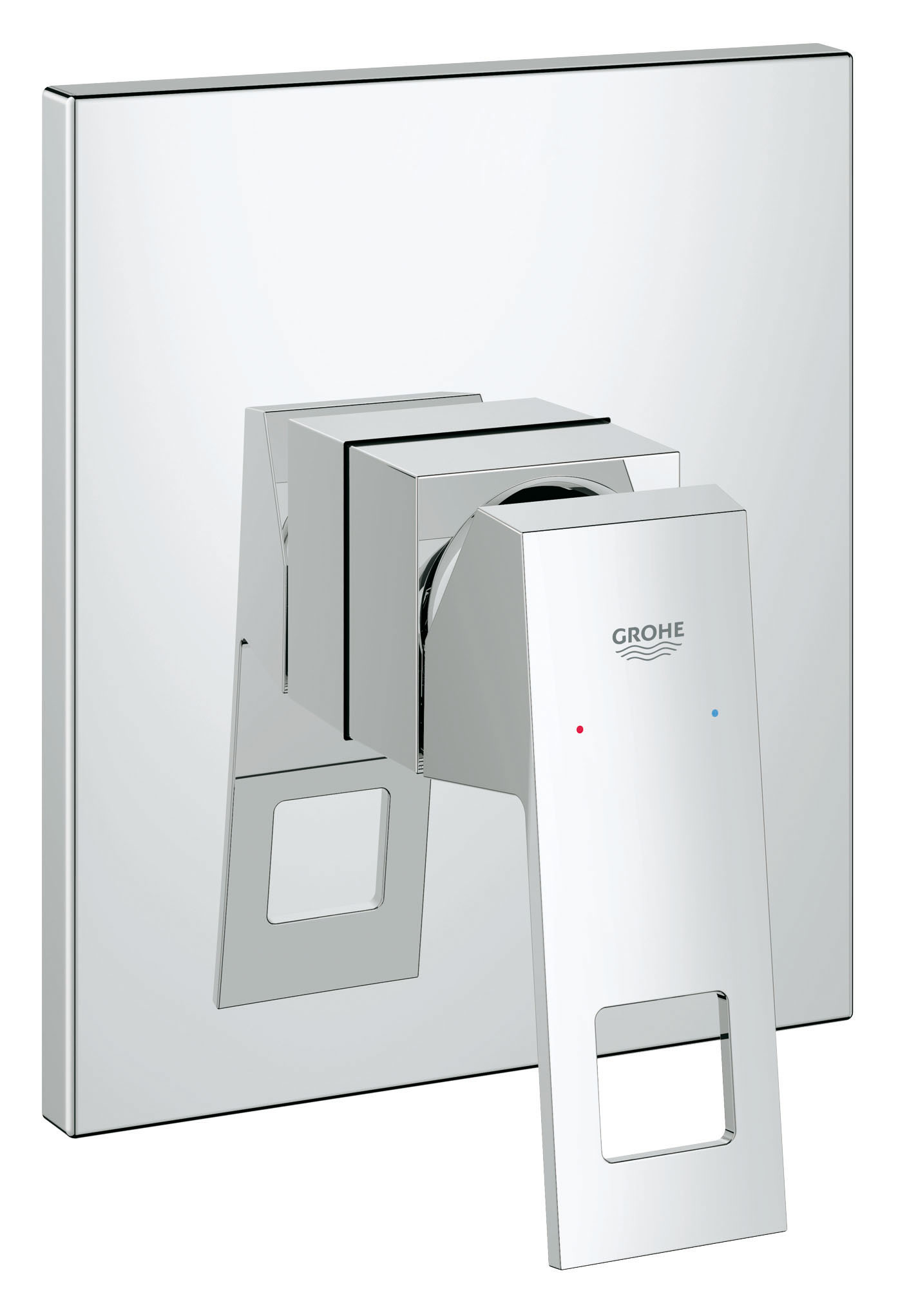 Смеситель встраиваемый для душа GROHE Eurocube (внешняя панель для арт. 35501000) (19898000)68/5/1 Смеситель встраиваемый для душа GROHE Eurocube (внешняя панель для арт. 35501000) (19898000)68/5/1Комплект верхней монтажной части для 35 501 000Без встраиваемого механизмаGROHE StarLight хромированная поверхность Металлический рычагУплотнитель розетки и рычагаМеталлическая розеткаСкрытое крепление