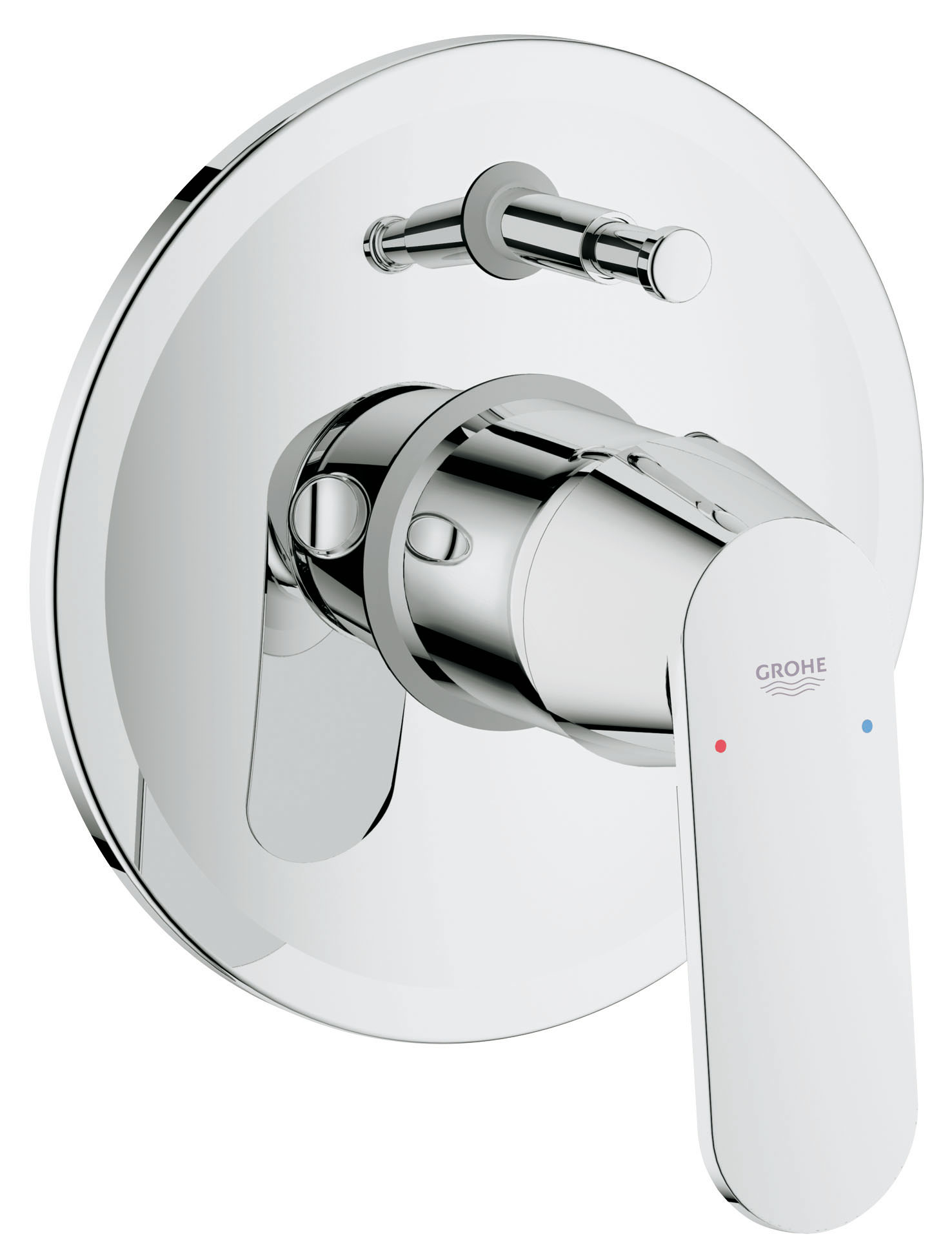 Смеситель для ванны GROHE Eurosmart Cosmopolitan, встраиваемый (32879000)68/5/3 Смеситель для ванны GROHE Eurosmart Cosmopolitan, встраиваемый (32879000)68/5/3Для скрытого монтажаВключает в себя:Комплект готового монтажаКорпус встраиваемого смесителяGROHE SilkMove керамический картридж O 46 ммGROHE StarLight хромированная поверхность Регулировка расхода водыВозможность установки мин. расхода 2,5 л/мин.Автоматический переключатель: ванна/душМеталлический рычагОтражатель из металлаВинтовое креплениеДополнительный ограничитель температуры (46 308 000)