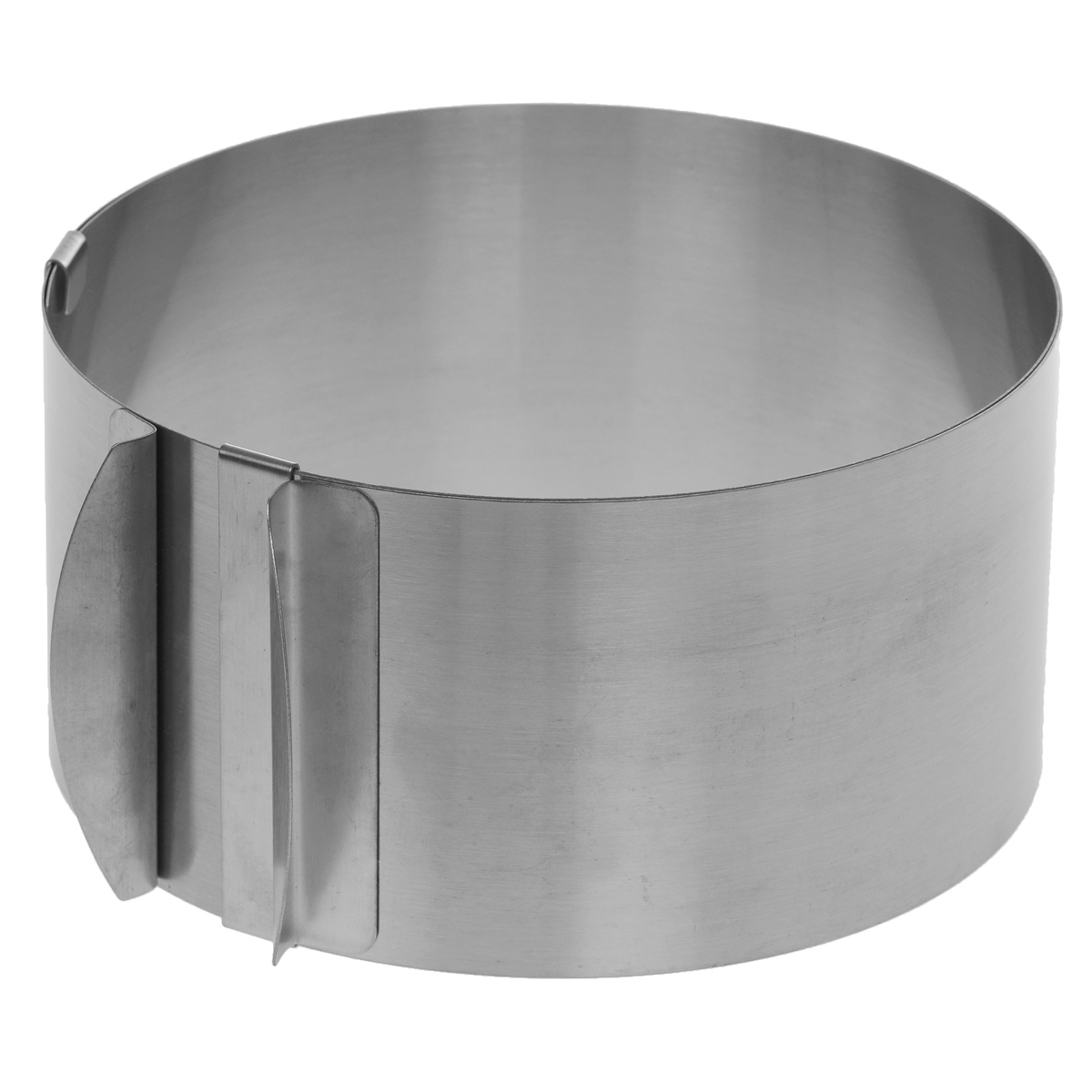 Форма для сборки тортов,салатов, закусок, десертов Cake Mould, раздвижная, диаметр 16-30 см94672 Форма для сборки тортов,салатов, закусок, десертов Cake Mould, раздвижная, диаметр 16-30 см94672Форма для сборки тортов, салатов, закусок, десертов Cake Mould выполнена из высококачественной нержавеющей стали. Отличительной особенностью данной формы является раздвижная конструкция, благодаря которой форма может изменять диаметр от 16 см до 30 см. На внутренней стенке имеется шкала с диаметрами.Такая форма станет незаменимым помощником на вашей кухне.Можно мыть в посудомоечной машине.Диаметр формы: 16-30 см. Высота стенок: 8,5 см. * Победитель номинации «Лучшая собственная торговая марка в сегменте ONLINE»Премия PRIVATE LABEL AWARDS (by IPLS) —международная премия в области собственных торговых марок, созданная компанией Reed Exhibitions в рамках выставки «Собственная Торговая Марка» (IPLS) 2016 с целью поощрения розничных сетей, а также производителей продовольственных и непродовольственных товаров за их вклад в развитие качественных товаров private label, которые способствуют росту уровня покупательского доверия в России и СНГ.