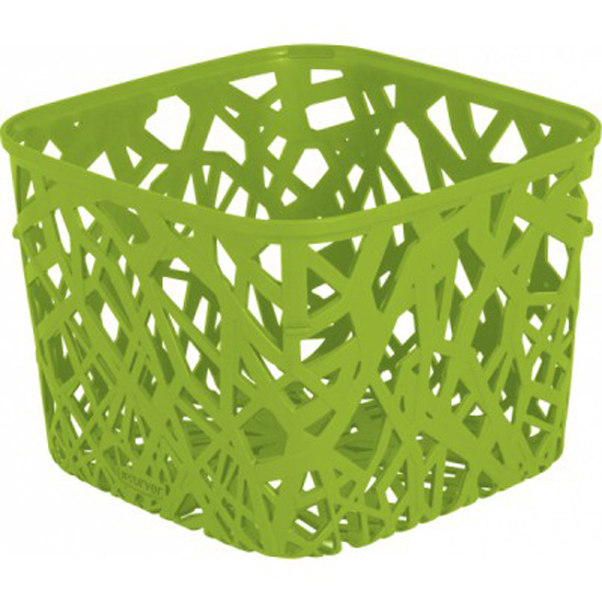 Корзинка Curver Ecolife, цвет: зеленый, 19,2 см х 19,2 см х 14,4 смTD 0033 Корзинка Curver Ecolife, цвет: зеленый, 19,2 см х 19,2 см х 14,4 смTD 0033Квадратная корзинка Curver Ecolife изготовлена из высококачественного пластика. Предназначена для хранения различных предметов в ванной, на кухне, на даче или в гараже. Стенки корзины оформлены изящной перфорацией, обеспечивающей естественную вентиляцию.