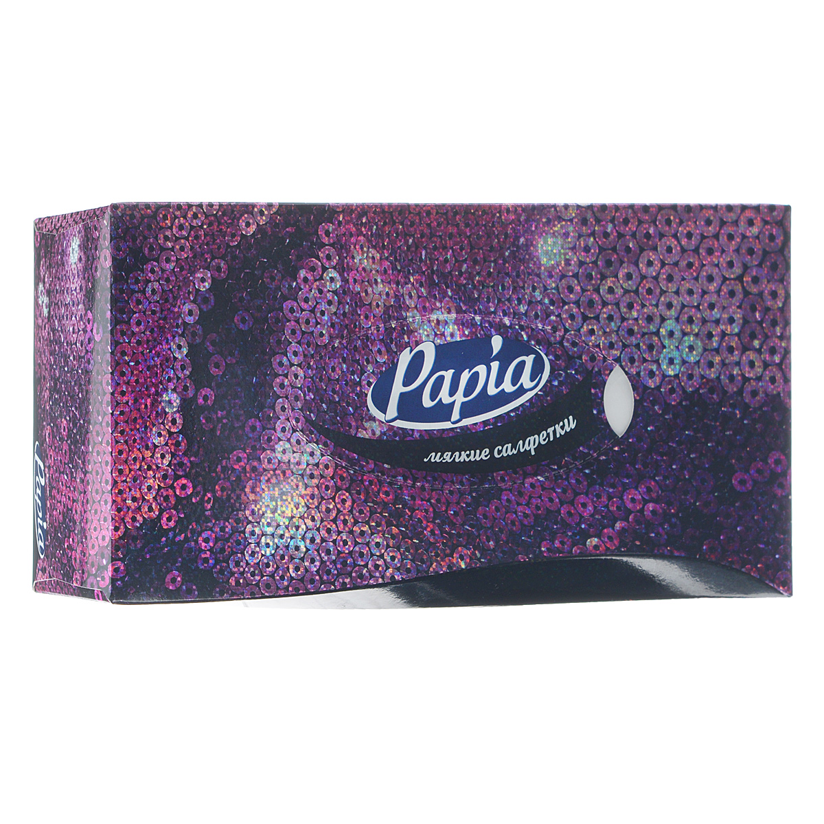 Салфетки бумажные Papia, трехслойные, цвет: фиолетовый, 21 x 21 см, 80 шт97526 Салфетки бумажные Papia, трехслойные, цвет: фиолетовый, 21 x 21 см, 80 шт97526Трехслойные салфетки Papia выполнены из 100% целлюлозы. Салфетки подходят для косметического, санитарно-гигиенического и хозяйственного назначения. Нежные и мягкие, они удивят вас не только своим высоким качеством, но и внешним видом. Изделия упакованы в коробку, поэтому их удобно использовать дома или взять с собой в офис или машину. Размер салфеток: 21 х 21 см.