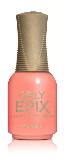 Orly Эластичное цветное покрытие EPIX Flexible Color 918 CALL MY AGENT, 18 млSC-FM20104 Orly Эластичное цветное покрытие EPIX Flexible Color 918 CALL MY AGENT, 18 млSC-FM20104Двухфазная эластичная система Flexible Color System - это новейшая запатентованная технология последнего поколения от ORLY, объединившая функции лака для ногтей и гибридных гелевых покрытий. Она обеспечивает прочное эластичное покрытие благодаря содержанию инновационных амортизирующих полимеров. Технология Flexible Color System подразумевает взаимное сцепление цветного лака и верхнего покрытия. Оба препарата системы EPIX дополняют друг друга и действуют вместе.А простое нанесение без подтеков обеспечивается благодаря технологии Smudge-Fixing, которая содержит полимеры, делающие покрытие эластичным и гибким, словно натуральные ногти. Лак быстро выравнивается, исключая смазывание во время нанесения.И еще один плюс, который все женщины оценят по достоинству - инновационная кисть ORLY EPIX. Она обеспечивает точное нанесение и идеальную ровную линию возле кутикулы. Максимальный контроль за результатом гарантирован:• 600 щетинок + плоская кисть• Максимально точное нанесение• Гладкое и плотное покрытие в одно касание кисти• Изогнутый контур кисти для безупречной линии возле кутикулыEPIX от ORLY сочетает все лучшие свойства в одном покрытии – эластичное покрытие без сколов, словно единое целое с ногтями.