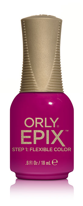 Orly Эластичное цветное покрытие EPIX Flexible Color 907 NOMINEE, 18 млSC-FM20104 Orly Эластичное цветное покрытие EPIX Flexible Color 907 NOMINEE, 18 млSC-FM20104Двухфазная эластичная система Flexible Color System - это новейшая запатентованная технология последнего поколения от ORLY, объединившая функции лака для ногтей и гибридных гелевых покрытий. Она обеспечивает прочное эластичное покрытие благодаря содержанию инновационных амортизирующих полимеров. Технология Flexible Color System подразумевает взаимное сцепление цветного лака и верхнего покрытия. Оба препарата системы EPIX дополняют друг друга и действуют вместе.А простое нанесение без подтеков обеспечивается благодаря технологии Smudge-Fixing, которая содержит полимеры, делающие покрытие эластичным и гибким, словно натуральные ногти. Лак быстро выравнивается, исключая смазывание во время нанесения.И еще один плюс, который все женщины оценят по достоинству - инновационная кисть ORLY EPIX. Она обеспечивает точное нанесение и идеальную ровную линию возле кутикулы. Максимальный контроль за результатом гарантирован:• 600 щетинок + плоская кисть• Максимально точное нанесение• Гладкое и плотное покрытие в одно касание кисти• Изогнутый контур кисти для безупречной линии возле кутикулыEPIX от ORLY сочетает все лучшие свойства в одном покрытии – эластичное покрытие без сколов, словно единое целое с ногтями.
