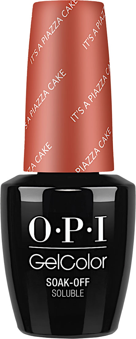 OPI Гель-лак для ногтей GelColor, тон № GCV26 Its a Piazza Cake, 15 млSC-FM20104 OPI Гель-лак для ногтей GelColor, тон № GCV26 Its a Piazza Cake, 15 млSC-FM20104GELCOLOR от OPI. ГЕЛЬКОЛОР это 100% гель в лаковом флаконе! В отличие от гелей-лаков, из-за отсутствия лаковой составляющей ГЕЛЬКОЛОР не подвержен сколам и трещинам. Ультра-быстрое светоотверждение в LED-лампе OPI! Всего лишь 4 минуты на все слои включая базу и верхнее покрытие на всех пальцах! Не требует шлифовки ногтей перед нанесением и опиливания при снятии, а значит — не травмирует ногти! Снимается за 15 минут отмачиванием.ГЕЛЬКОЛОР - экономичен! ГЕЛЬКОЛОР - это высочайшее качество OPI по доступной цене. Оттенки легендарных лаков OPI при желании можно наносить поверх ГЕЛЬКОЛОР. Сравните стоимость ГЕЛЬКОЛОР с другими марками и Вы увидите разницу!Стойкое и сияющее покрытие на недели вперед с GELCOLOR.ГЕЛЬКОЛОР это 100% гель в лаковом флаконе! В отличие от гелей-лаков, из-за отсутствия лаковой составляющей ГЕЛЬКОЛОР не подвержен сколам и трещинам.Ультра-быстрое светоотверждение в LED-лампе OPI! Всего лишь 4 минуты на все слои включая базу и верхнее покрытие на всех пальцах!Не требует шлифовки ногтей перед нанесением и опиливания при снятии, а значит — не травмирует ногти! Снимается за 15 минут отмачиванием.ГЕЛЬКОЛОР - экономичен! ГЕЛЬКОЛОР - это высочайшее качество OPI по доступной цене.Повторяют оттенки легендарных лаков OPI, которые при желании можно наносить поверх ГЕЛЬКОЛОР.Сравните стоимость ГЕЛЬКОЛОР с другими марками и Вы увидите разницу!Стойкое и сияющее покрытие на недели вперед с GELCOLOR.