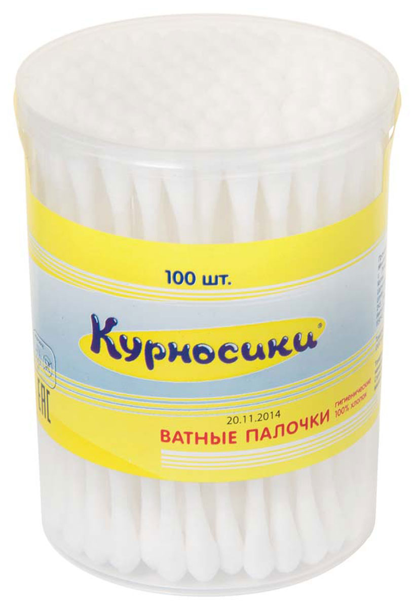 Курносики Ватные палочки в тубе 100 штSatin Hair 7 BR730MN Курносики Ватные палочки в тубе 100 штSatin Hair 7 BR730MNВатные палочки Курносики предназначены для очищения и высушивания труднодоступных участков на теле ребенка - между пальчиками ног и рук, вокруг глаз, ушей и носа, в том числе для нанесения масла или крема. Гибкие палочки с тампонами из натурального хлопкового волокна поставляются в пластиковом тубусе. Благодаря качественной обработке подушечка не слетает со стика, не расслаивается, не оставляет волокон в ушной раковине. Также ватные палочки подходят для макияжа и гигиены взрослых.Не использовать для гигиены внутренней части уха и носа.