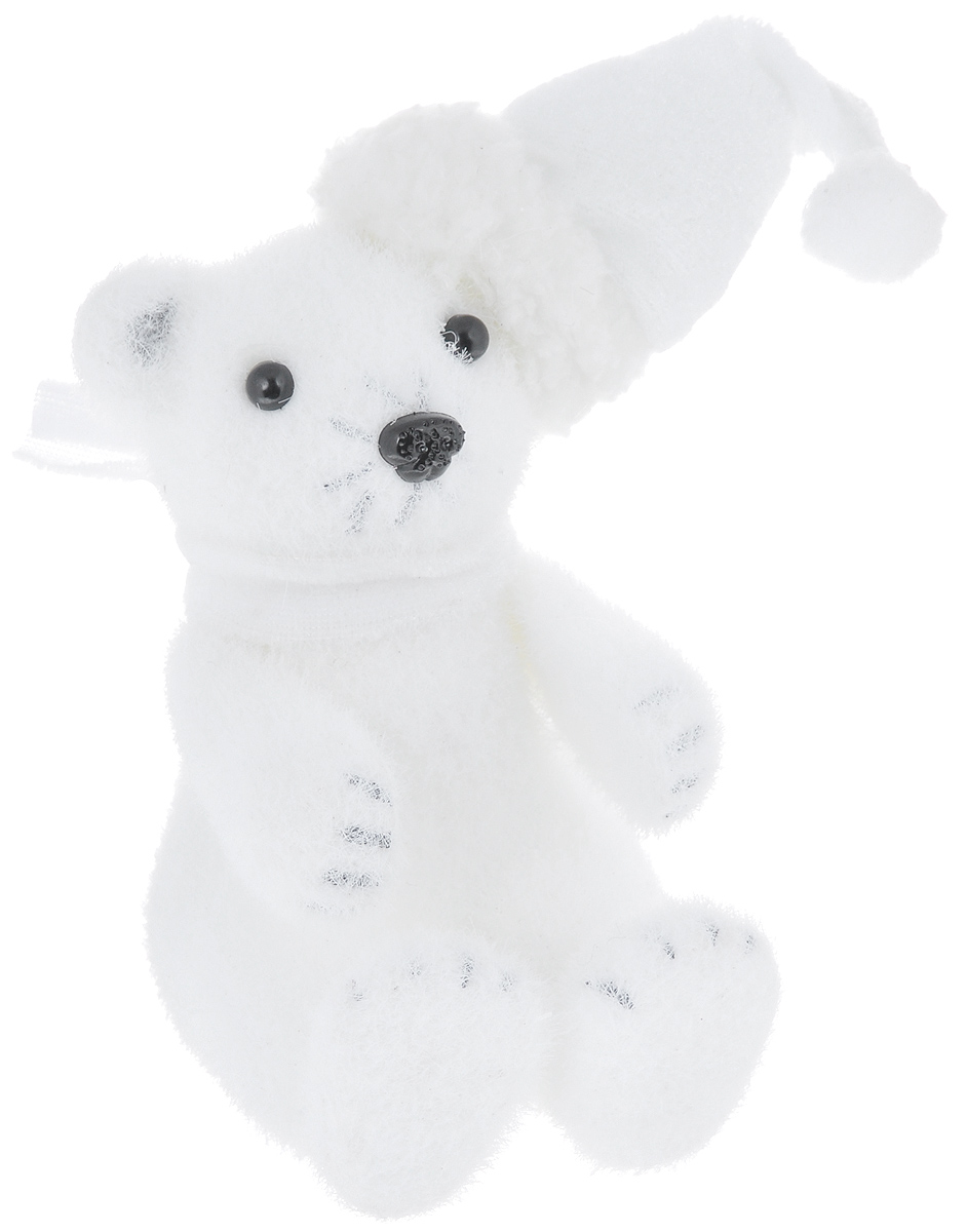 Фигурка декоративная Its a Happy Day Медвежонок в колпачке, цвет: белый, 10 х 8 х 15 смNLED-454-9W-BK Фигурка декоративная Its a Happy Day Медвежонок в колпачке, цвет: белый, 10 х 8 х 15 смNLED-454-9W-BKНовогодняя декоративная фигурка Its a Happy Day Медвежонок в колпачке прекрасно подойдет для праздничного декора вашего дома. Сувенир выполнен из пенопласта и полиэстера в форме медвежонка. Такая фигурка оформит интерьер вашего дома или офиса в преддверии Нового года. Оригинальный дизайн и красочное исполнение создадут праздничное настроение. Кроме того, это отличный вариант подарка для ваших близких и друзей.