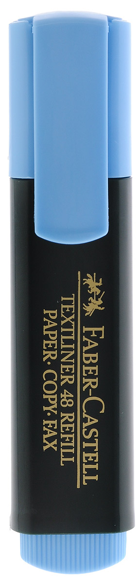 Faber-Castell Текстовыделитель цвет голубойFS-00102 Faber-Castell Текстовыделитель цвет голубойFS-00102Текстовыделитель Faber-Castell голубого цвета станет незаменимым предметом как на столе школьника, так и студента. Маркер с универсальными чернилами на водной основе идеален для всех видов бумаги. Имеется возможность повторного наполнения чернилами. Линия маркировки шириной 5, 2 или 1 мм.