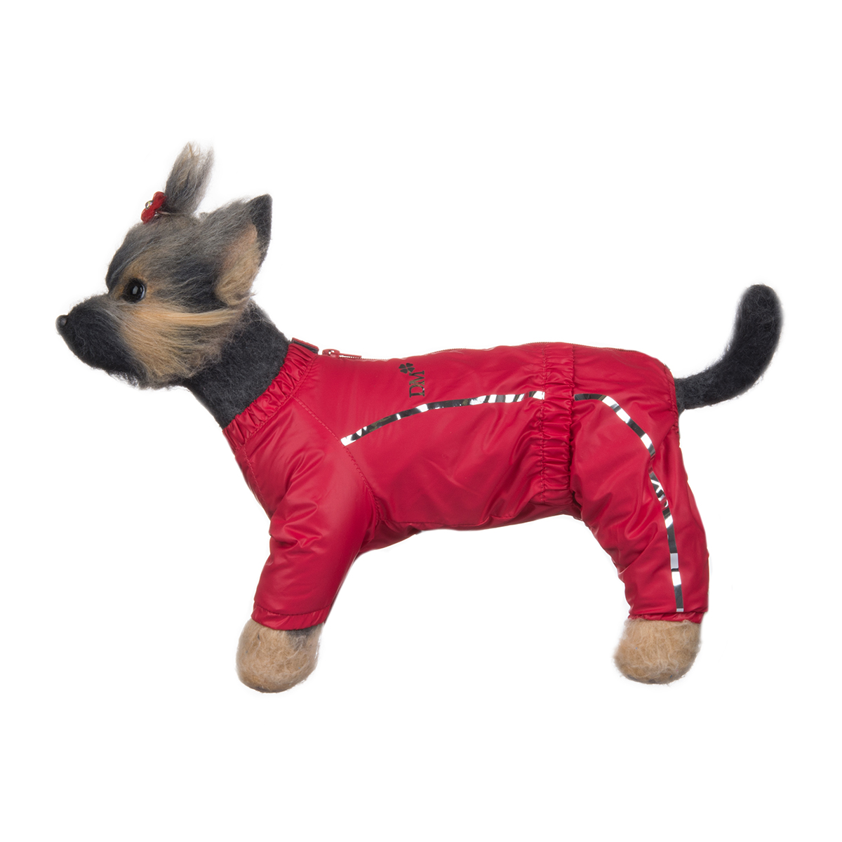 Комбинезон для собак Dogmoda Альпы, для девочки, цвет: фуксия. Размер 2 (M)0120710 Комбинезон для собак Dogmoda Альпы, для девочки, цвет: фуксия. Размер 2 (M)0120710Комбинезон для собак Dogmoda Альпы отлично подойдет для прогулок поздней осенью или ранней весной.Комбинезон изготовлен из полиэстера, защищающего от ветра и осадков, с подкладкой из флиса, которая сохранит тепло и обеспечит отличный воздухообмен. Комбинезон застегивается на молнию и липучку, благодаря чему его легко надевать и снимать. Ворот, низ рукавов и брючин оснащены внутренними резинками, которые мягко обхватывают шею и лапки, не позволяя просачиваться холодному воздуху. На пояснице имеется внутренняя резинка. Изделие декорировано серебристыми полосками и надписью DM.Благодаря такому комбинезону простуда не грозит вашему питомцу и он не даст любимцу продрогнуть на прогулке.
