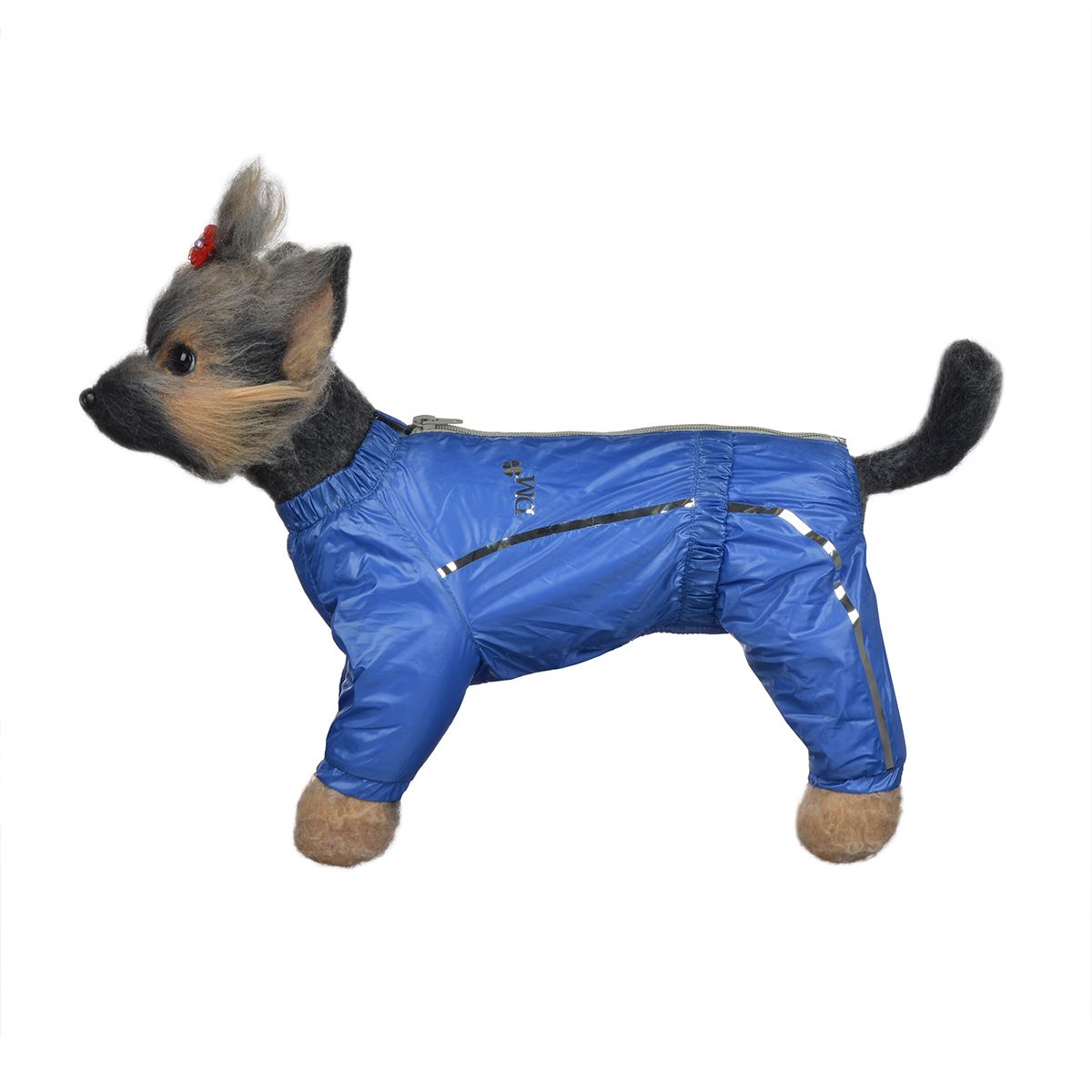 Комбинезон для собак Dogmoda Альпы, для мальчика, цвет: синий. Размер 1 (S)101246 Комбинезон для собак Dogmoda Альпы, для мальчика, цвет: синий. Размер 1 (S)101246Комбинезон для собак Dogmoda Альпы отлично подойдет для прогулок поздней осенью или ранней весной.Комбинезон изготовлен из полиэстера, защищающего от ветра и осадков, с подкладкой из флиса, которая сохранит тепло и обеспечит отличный воздухообмен. Комбинезон застегивается на молнию и липучку, благодаря чему его легко надевать и снимать. Ворот, низ рукавов и брючин оснащены внутренними резинками, которые мягко обхватывают шею и лапки, не позволяя просачиваться холодному воздуху. На пояснице имеется внутренняя резинка. Изделие декорировано серебристыми полосками и надписью DM.Благодаря такому комбинезону простуда не грозит вашему питомцу и он не даст любимцу продрогнуть на прогулке.