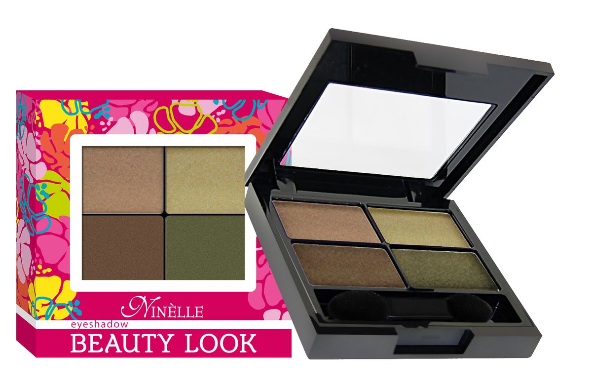 Ninelle Тени для век Beauty look, тон №673, 6 г ninelle тени для век artist марки ninelle 43
