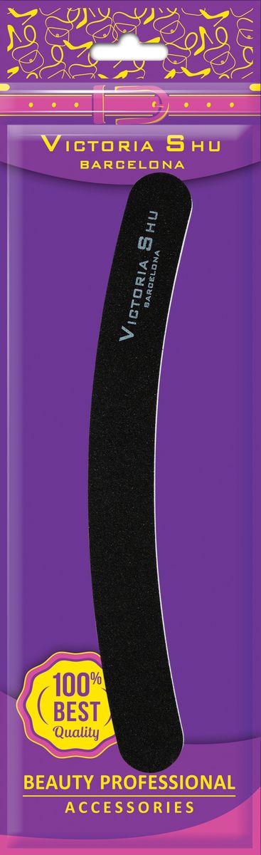 Victoria Shu Пилочка для ногтей Бумеранг F301, 15 гSMR 4230 Victoria Shu Пилочка для ногтей Бумеранг F301, 15 гSMR 4230Пилка для ногтей выполнена из высококачественного износостойкого материала. Пилка используется для запиливания боковых сторон, придания длины и формы натуральным и искусственным ногтям. Форма бумеранг поможет обработать ногти вдоль кутикулы без повреждений. Пилка удобна в работе, имеет большой срок службы и легко дезинфицируется. Абразивность 100/180.