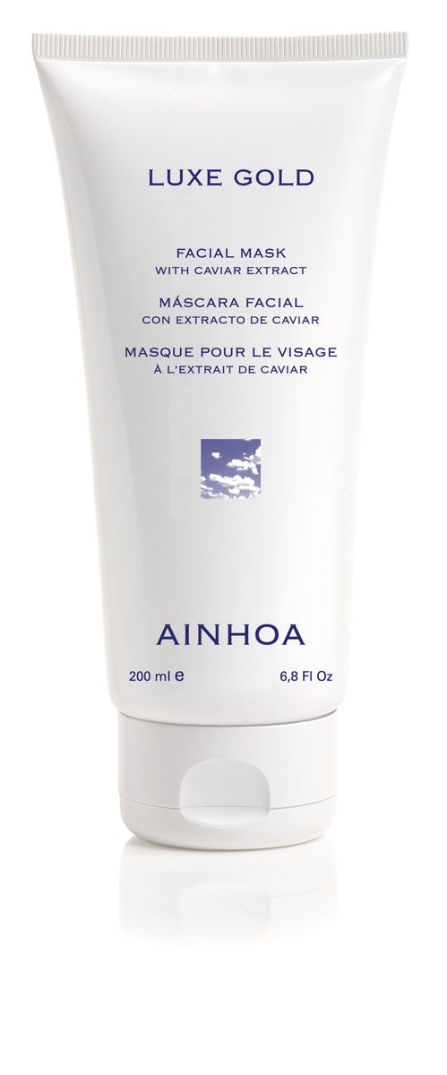 Ainhoa Luxe Gold Омолаживающая увлажняющая маска с экстрактом икры и золотой пудрой, 100 мл72523WD Ainhoa Luxe Gold Омолаживающая увлажняющая маска с экстрактом икры и золотой пудрой, 100 мл72523WDМаска имеет приятную кремовую текстуру и прекрасно увлажняет кожу, заряжает ее энергией. Золотая пудра, входящая в состав, усиливает регенерацию клеток и способствует проникновению кислорода в кожу. Маска уменьшает морщины и омолаживает кожу. Активные компоненты: экстракт икры, гидролизованный протеин сои, бисаболол, золотая пудра. Способ применения: нанесите маску тонким слоем на предварительно очищенную кожу лица и шеи. Оставьте на 15-20 минут. Удалите с помощью влажного ватного диска или спонжа. Рекомендуется использовать 1-2 раза в неделю.
