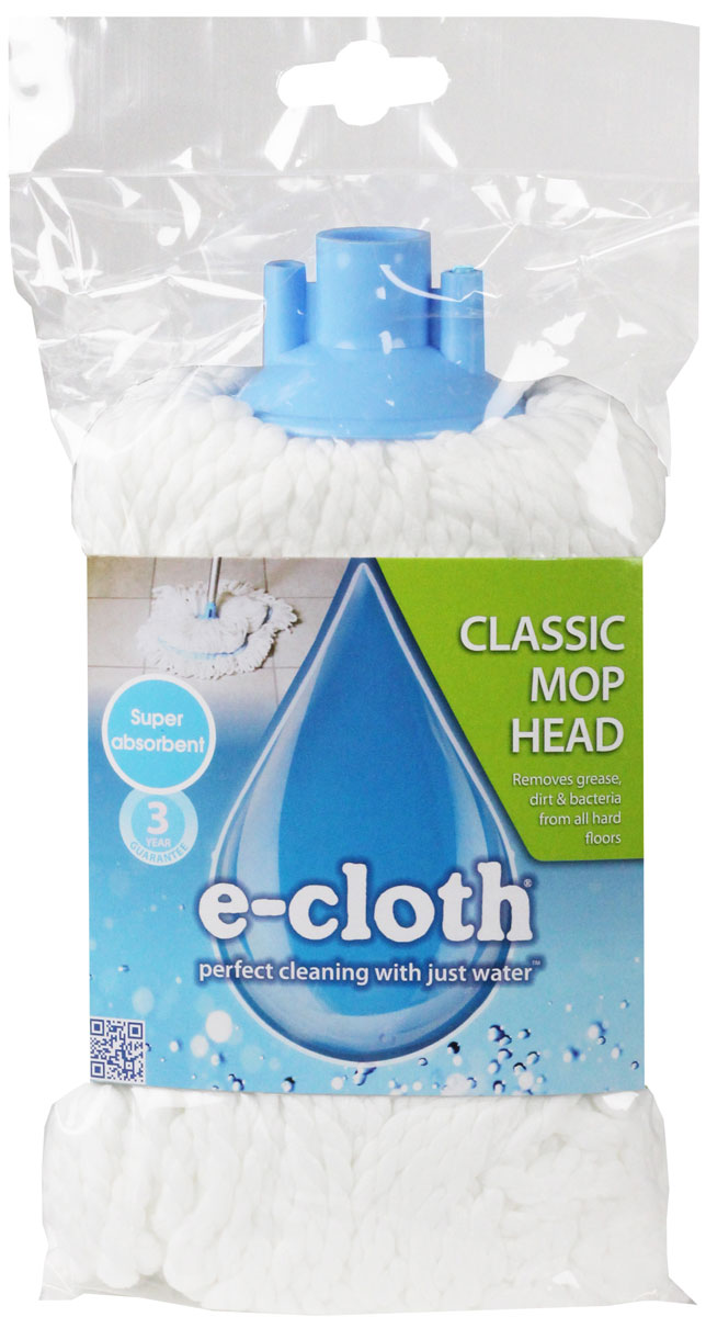 Насадка сменная для швабры E-cloth Классик, цвет: белыйBH-UN0502( R) Насадка сменная для швабры E-cloth Классик, цвет: белыйBH-UN0502( R)Сменная насадка E-cloth Классик подходит для швабры E-cloth, модели 20651.Длинные и плотные кисточки, изготовленные из e-cloth волокон, обладающих уникальными впитывающими свойствами, позволяют легко очистить поверхность от пыли, жира и бактерий без использования химических средств. Сменная насадка надежно крепится на швабру и пригодна для стирки в стиральной машине. Состав: 100% полиэстер. Выдерживает до 300 циклов стирки без потери эффективности.