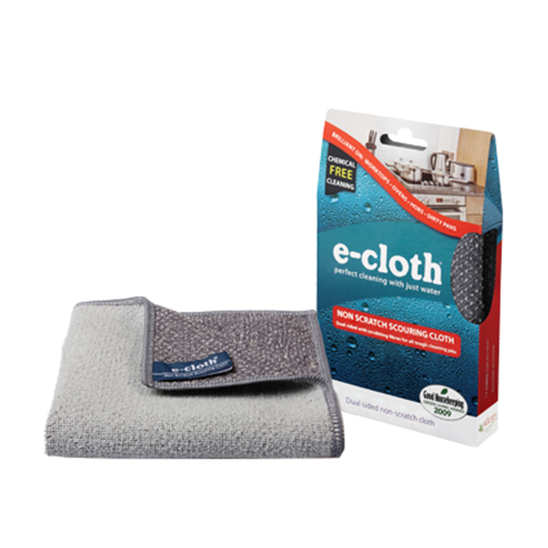 Салфетка для кухни E-cloth, 32 см х 32 см98299571 Салфетка для кухни E-cloth, 32 см х 32 см98299571Салфетка E-cloth - это готовое решение для поддержания кухни в чистоте без использования химических средств. Изделие выполнено на 85% из полиэстера и на 15% из полиамида. Двусторонняя салфетка специально разработана для очистки всех кухонных поверхностей и мытья посуды. Легко удаляет жир, отпечатки пальцев и бактерии без использования химикатов. Достаточно лишь смочить салфетку водой для очистки поверхности от жира и других загрязнений. Шероховатая сторона салфетки предназначена для очистки въевшихся загрязнений, а гладкая - для окончательной очистки и полировки. Удаляет свыше 99% бактерий. Выдерживает до 300 циклов стирки без потери эффективности.Размер салфетки: 32 см х 32 см.