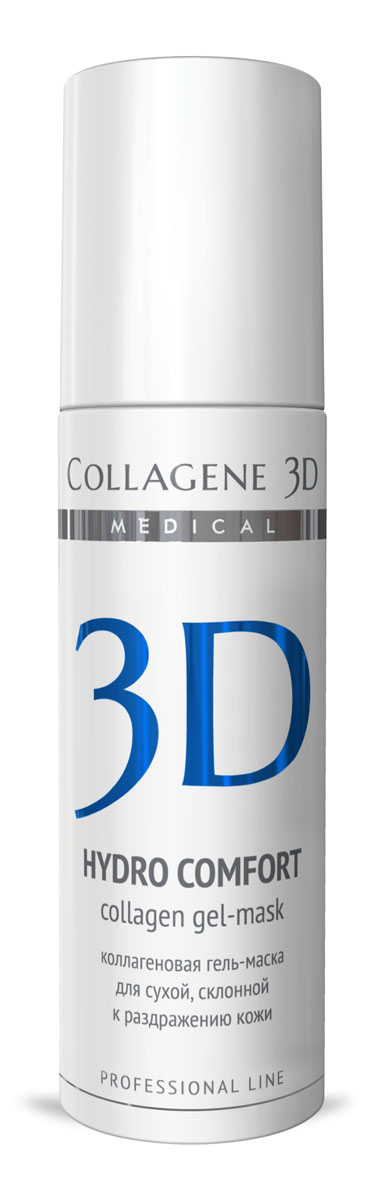 Medical Collagene 3D Гель для лица профессиональный Hydro Comfort, 130 млFS-00897 Medical Collagene 3D Гель для лица профессиональный Hydro Comfort, 130 млFS-00897Гель-маска подходит для проведения самостоятельной процедуры, а также сочетается с аппаратными методиками. Оказывает противовоспалительное, смягчающее и увлажняющее действие. Мнгновенный лифтинг-эффект