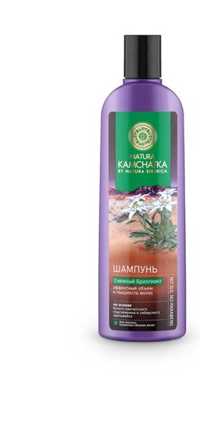Natura Siberica Kamchatka Шампунь Снежный Бриллиант Эффектный объем и пышность волос, 280 млFS-00897 Natura Siberica Kamchatka Шампунь Снежный Бриллиант Эффектный объем и пышность волос, 280 млFS-00897Natura Kamchatka Шампунь Снежный Бриллиант Эффектный объем и пышность волос, 280 мл.Камчатский подснежник обладает поразительной жизненной силой и энергией. Это удивительное растение весь год накапливает питательные вещества, чтобы зацвести ранней весной. Благодаря высокой концентрации растительных полисахаридов - в 3 раза больше, чем в сахарном тростнике- камчатский подснежник устойчив к морозам и способен расти даже под снегом. Комплекс полисахаридов создает защитную пленку, удерживая влагу внутри стержня волоса, защищая от пересыхания и ломкости.Сибирский эдельвейс вбирая в себя всю силу богатых минералами вулканических почв, обладает свойством активной стимуляции роста волос и борьбы с их выпадением. В результате волосы приобретают густоту и роскошный объем.Ультралегкая формула без SLS, силикона и парабенов не утяжеляет волосы.Особенности состава: Ультралегкая формула без SLS, силикона и парабенов не утяжеляет волосы. (*) - органические ингредиенты (WH) - органические экстракты дикорастущих растений Сибири (PS) - производное масла сибирского кедра (HR) – производное масла алтайской облепихи Эффект от использования: Питание и идеальное сияние волос.