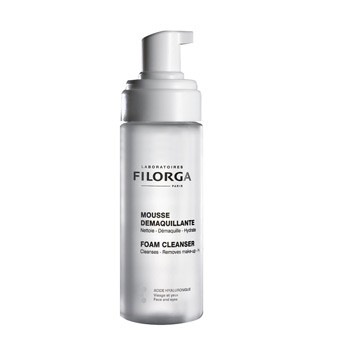 Filorga Мусс Mousse Demaquillante для снятия макияжа 150 млFS-00897 Filorga Мусс Mousse Demaquillante для снятия макияжа 150 млFS-00897Лаборатории Filorga, созданные в 1978 году, используют только инновационные компоненты, применяемые ведущими специалистами в области эстетической медицины.Для улучшения проникновения активных компонентов в кожу все средства лабораторий Filorga содержат хроносферы. Они включают молекулу гиалуроновой кислоты с высоким молекулярным весом и NCTF - поливосстанавливающий комплекс из 55 компонентов (витамины, коэнзимы, аминокислоты...), который активно применяется в мезотерапии.Мягко очищает, удаляет макияж (каприл гликозид), препятствует обезвоженности (гиалуроновая кислота), успокаивает, возвращает комфорт (экстракт белой лилии)Мягко очищает, препятствует обезвоженности, возвращает комфорт
