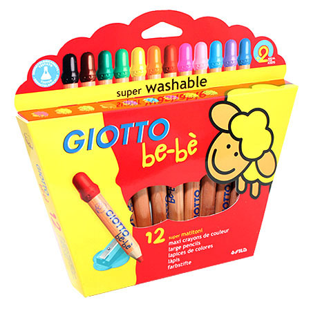 Цветные карандаши Giotto Bebe Super Largepencils, c точилкой, 12 цветов72523WD Цветные карандаши Giotto Bebe Super Largepencils, c точилкой, 12 цветов72523WDОт производителяЦветные карандаши Glotto Bebe Super Largepencils непременно, понравятся вашему юному художнику. Набор включает в себя 12 ярких насыщенных цветных карандаша утолщенной формы. Каждый карандаш имеет защитный колпачок. Идеально подходят для детских садов и школьников младших классов. Карандаши изготовлены из калифорнийского кедра, экологически чистые. Имеют прочный неломающийся грифель, не требующий сильного нажатия и легко затачиваются. Без труда стираются и отстирываются. Порадуйте своего ребенка таким восхитительным подарком! В комплекте: 12 карандашей, точилка. Цветные карандаши Glotto Bebe Super Largepencils непременно, понравятся вашему юному художнику. Набор включает в себя 12 ярких насыщенных цветных карандаша утолщенной формы. Каждый карандаш имеет защитный колпачок. Идеально подходят для детских садов и школьников младших классов. Карандаши изготовлены из калифорнийского кедра, экологически чистые. Имеют прочный неломающийся грифель, не требующий сильного нажатия и легко затачиваются. Без труда стираются и отстирываются. Порадуйте своего ребенка таким восхитительным подарком! В комплекте: 12 карандашей, точилка. Характеристики:Материал:дерево, грифель. Диаметр карандаша:1,2 см. Длина карандаша:12,5 см. Размер упаковки:22 см х 22,5 см х 2 см. Изготовитель:Китай.