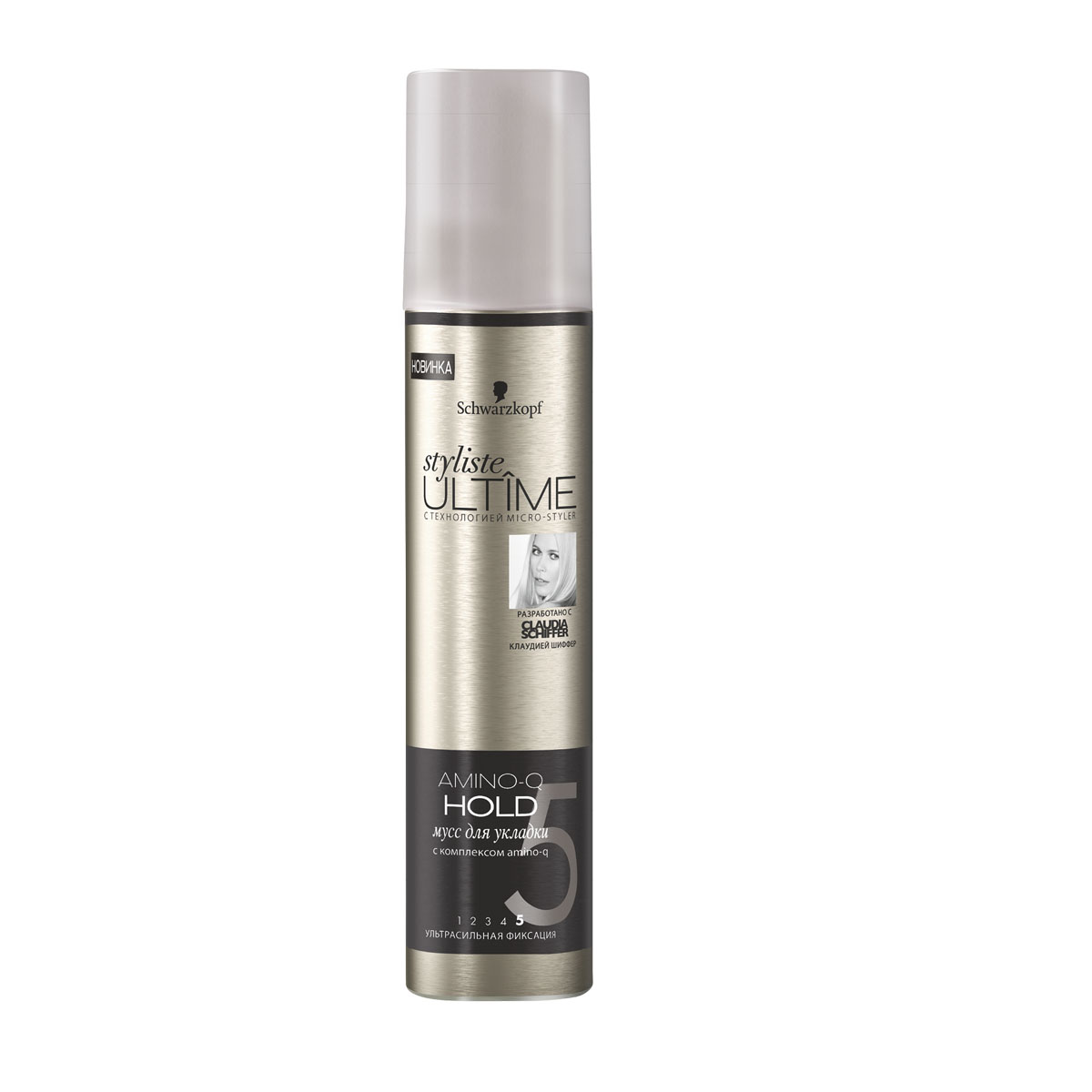STYLISTE ULTIME Мусс Amino-Q Hold, 200 млMP59.4D STYLISTE ULTIME Мусс Amino-Q Hold, 200 млMP59.4DStyliste ULTIME с эксклюзивной технологией micro-styler – это роскошные средствадля укладки, обеспечивающие безупречную фиксацию и исключительно стойкие эффек-ты для неординарных решений, достойных вашего стиля! Создайте неотразимый образс помощью styliste ULTIME. Откройте для себя секрет красоты от Клаудии Шиффер.Styliste Ultime AMINO-Q HOLD:-48 часов ультрасильной фиксации и устойчивость укладки к внешним факторам . Уникальная-Фoрмула с комплексом amino-q обеспечивает полный контроль над укладкой-Значительно сокращает ломкость волос-Без склеивания.