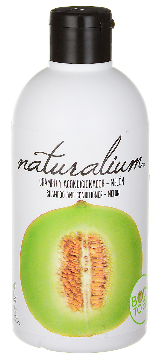 Naturalium Шампунь и кондиционер для волос Дыня, питательный, 400 мл72523WD Naturalium Шампунь и кондиционер для волос Дыня, питательный, 400 мл72523WDПитательный шампунь-кондиционер Naturalium Дыня, созданный на основе натуральных компонентов, бережно очищает и увлажняет волосы, делая их мягкими и шелковистыми, а нежный аромат дыни дарит ощущение свежести на весь день.Без парабенов, красителей, фталатов и феноксиэтанола.Товар сертифицирован.