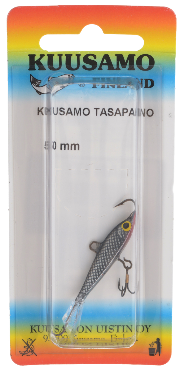 Балансир Kuusamo Tasapaino, с тройником, цвет: черный, серебряный, 5 см010-01199-23 Балансир Kuusamo Tasapaino, с тройником, цвет: черный, серебряный, 5 см010-01199-23Kuusamo Tasapaino - это классический балансир, проверенный временем. Традиционно высокое качество изготовления гарантирует улов. Балансир Kuusamo Tasapaino отлично подойдет для ловли окуня, судака, берша и щуки. Изделие комплектуется одинарными крючками и подвесным тройником.