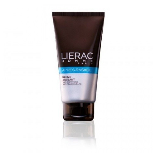 Lierac Успокаивающий бальзам после бритья линии LIERAC HOMME 75 мл28032022 Lierac Успокаивающий бальзам после бритья линии LIERAC HOMME 75 мл28032022Бальзам для ежедневного применения, не содержащий спирта, мгновенно успокаивает кожу, устроняет чувство жжения, покалывания, покраснения. Содержит натуральные компоненты, замедляющие рост волос.
