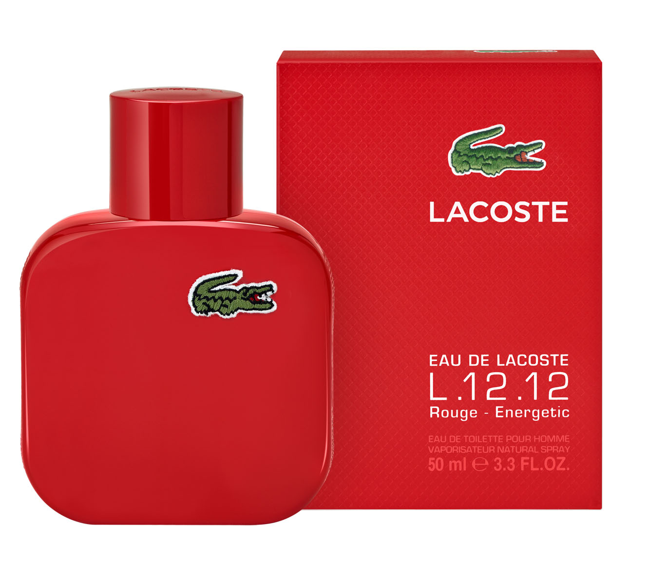 Lacoste Туалетная вода Eau De Lacoste L.12.12 Rouge, мужская, 50 мл1301210 Lacoste Туалетная вода Eau De Lacoste L.12.12 Rouge, мужская, 50 мл1301210Верхний аккорд дарит яркий, пряный коктейль из горьковатого имбиря, энергичного, бодрящего черного перца и бархатисто-пряного кардамона. Мощное специевое вступление ведет к очень оригинальному центральному аккорду, в котором в нежной прохладе чая со льдом плавают ноты мандаринового ликера и вкусные акценты спелого манго. Завершает экзотичную композицию тонкий, чуть пряный запах древесины акации, смолисто-пряные ноты бензоина и сладковато-травянистый лабданум.Верхняя нота: Ледяной красный чай Мандарин Манго.Средняя нота: Имбирь индийский Черный перец с Мадагаскара Кардам.Шлейф: Акация Бензоин Ладан.Основан на сочетании трех специй - имбиря, черного перца и кардамона.Дневной и вечерний аромат.