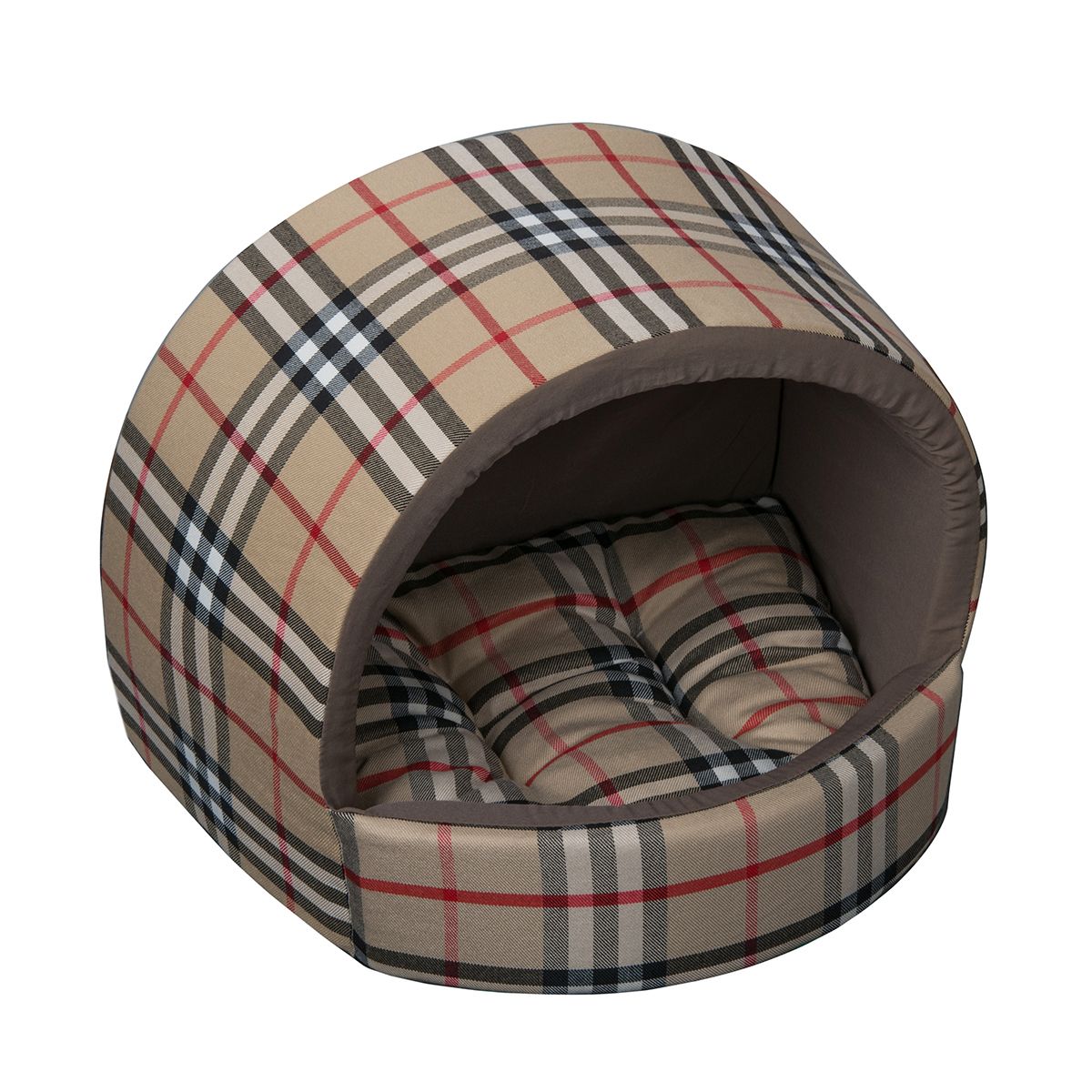 Домик Dogmoda В клетку 34*30*28 см0120710 Домик Dogmoda В клетку 34*30*28 см0120710Уютный домик для животных актуальной расцветки клетка, сдержанный и практичный.