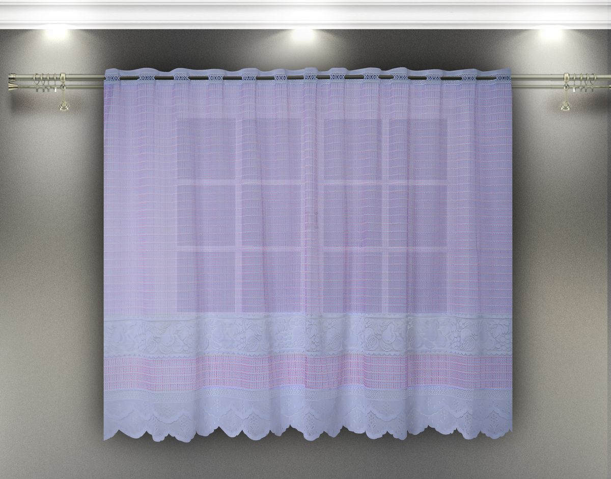 Гардина Zlata Korunka. 88844UN123909640 Гардина Zlata Korunka. 88844UN123909640Гардина из тюле-кружевного полотна, крепление на зажимах для штор.