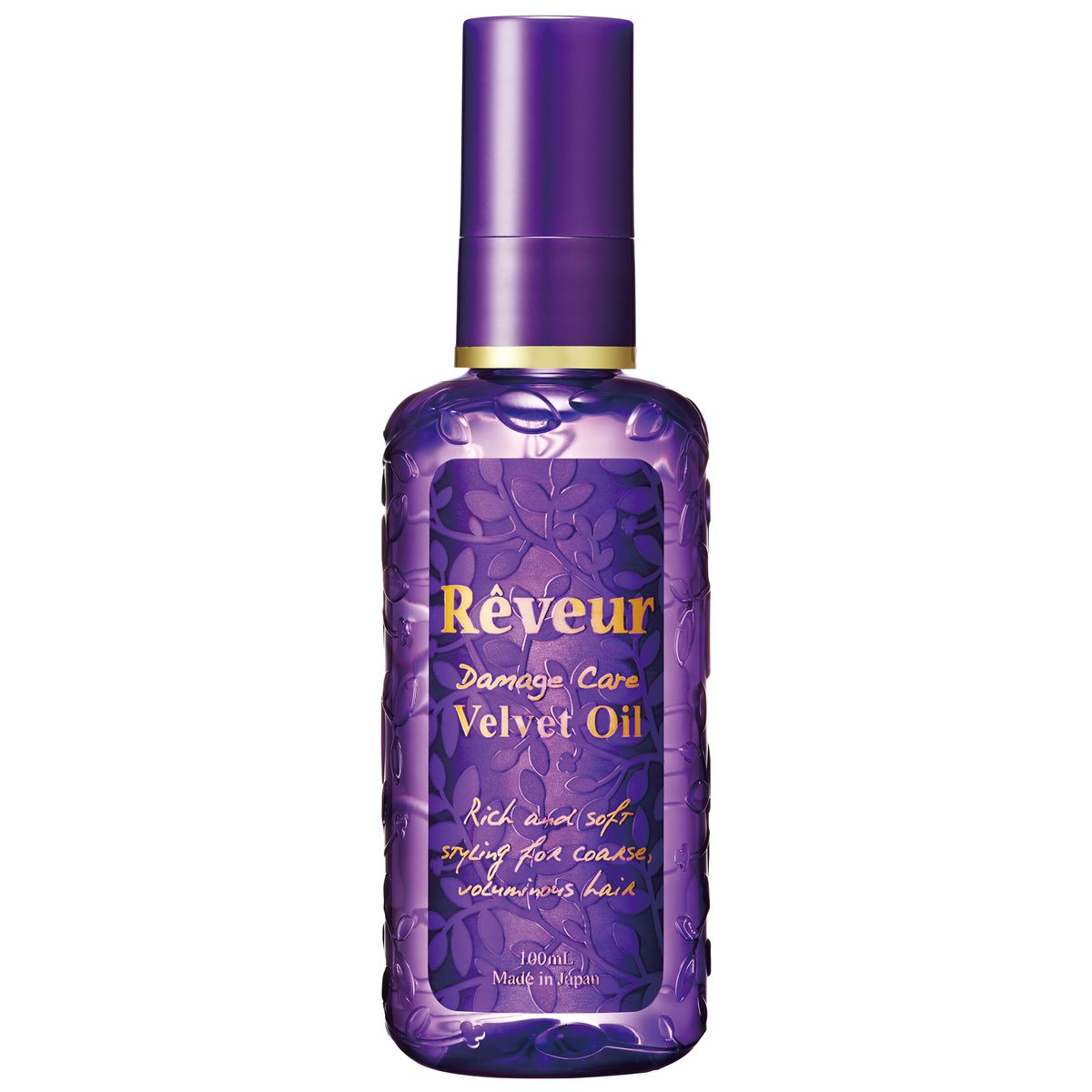 Reveur Масло для волос Velvet Oil Увлажнение и блеск, 100 млFS-00897 Reveur Масло для волос Velvet Oil Увлажнение и блеск, 100 млFS-00897В состав Reveur Velvet Oil входят натуральные природные масла, которые питают волос изнутри, восстанавливая структуру и возвращая ему блеск, сияние и упругость. Специально подобранные экстракты растений восстанавливают кутикулу, не утяжеляя волосы. Легкое нанесение и распределение, без склеивания.Масло Reveur Velvet Oil восстанавливает волосы, увлажняет и дает ощущение мягкости.Рекомендуется: Для сухих волос Для жестких и объемных волос Для пушащихся волос Нежный и свежий аромат цветов.Способ применения: на влажные волосы, слегка просушенные полотенцем, нанести необходимое количество масла (1-2 нажатия помпы) и распределить по длине пальцами. Остатки средства втереть в кончики волос. В случае нанесения на сухие волосы, следует сократить количество масла.Состав: циклопентасилоксан, циклометикон, диметикон, гидрогенизированный полиизобутилен, стеарамид этил диэтониум сакцинол гидролизированный белок гороха, масло мурумуру, масло семян бурачника, пантенол, бисаболол, глицерин, изомер сахар (из пшеницы), токоферол, вода, ароматизатор.