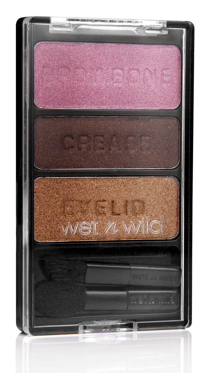 Wet n Wild Тени Для Век Трио Color Icon Eyeshadow Trio i`m getting sunburned 4 грE334 Wet n Wild Тени Для Век Трио Color Icon Eyeshadow Trio i`m getting sunburned 4 грE334Уникальное сочетание оттенков чтобы подчеркнуть, определить и выделить взгляд, обогащены маслом макадамии для обеспечения непрерывного увлажнения и улучшения внешнего вида кожиАккуратно нанести на веки специальной кисточкой.
