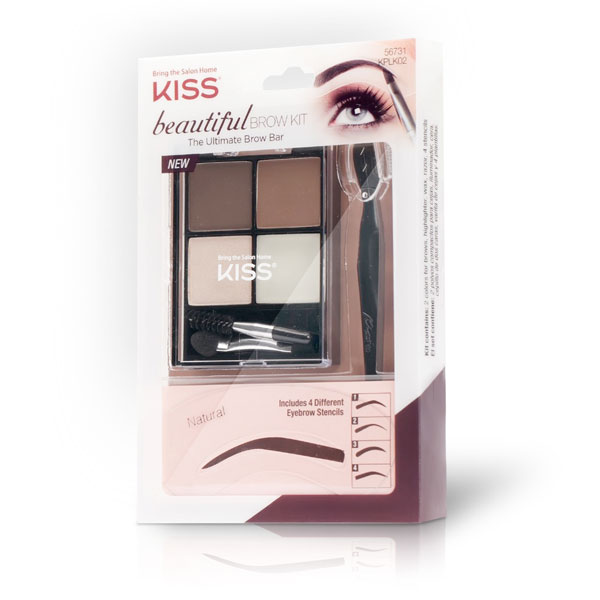 Kiss Набор для моделирования бровей Beautiful Brow Kit KPLK02C28032022 Kiss Набор для моделирования бровей Beautiful Brow Kit KPLK02C28032022Набор для моделирования бровей Beautiful Kiss поможет легко и быстро оформить брови. Состав набора:Трафареты 4-х разных форм – для придания бровям любой формы.Триммер – для быстрого удаления волосков.Тени в 2-х оттенках – для придания бровям насыщенного цвета.Воск для бровей – для фиксации макияжа.Хайлайтер – для подсвечивания.Аппликаторы – для нанесения макияж.