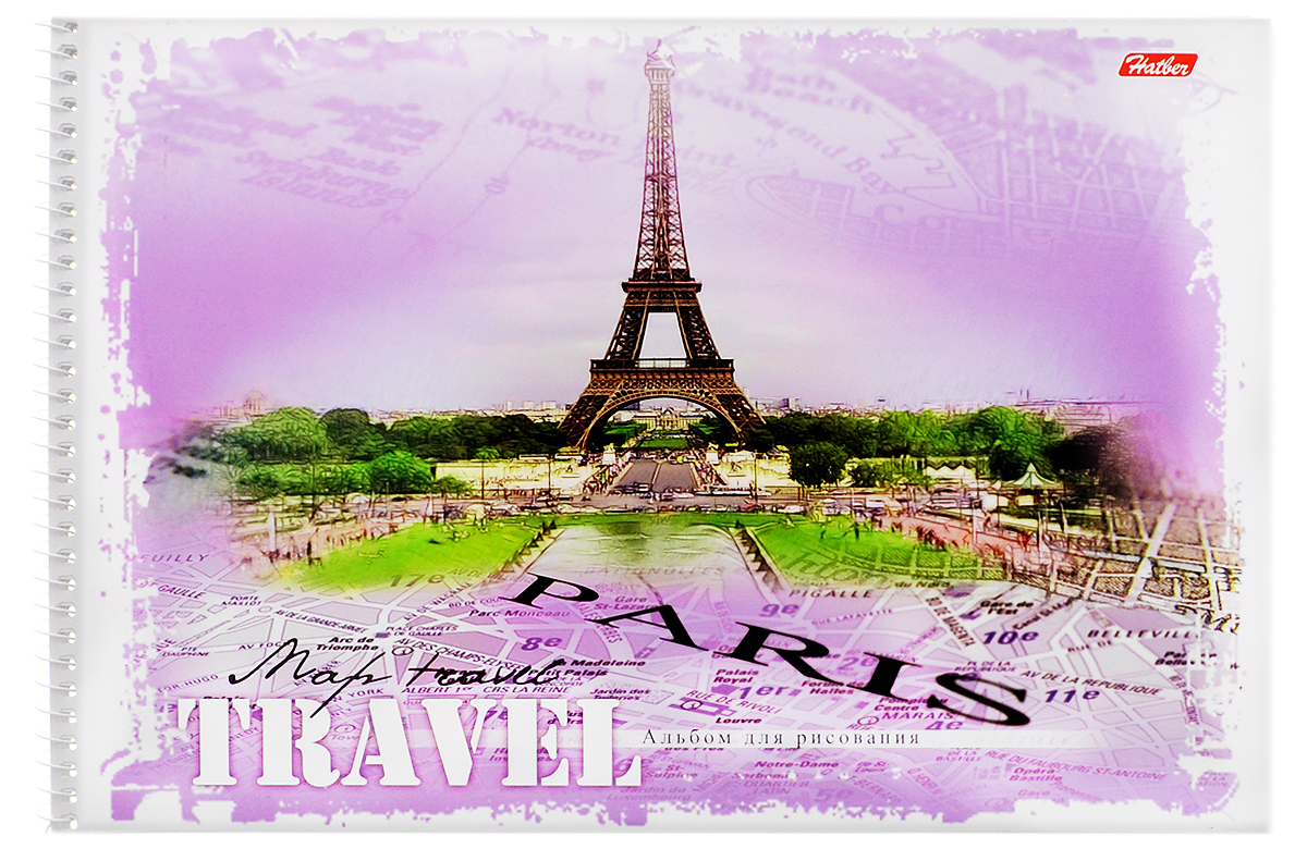 Hatber Альбом для рисования Paris 32 листа72523WD Hatber Альбом для рисования Paris 32 листа72523WDАльбом для рисования Hatber Paris прекрасно подходит для рисования карандашами, фломастерами, акварельными и гуашевыми красками.Обложка выполнена из плотного картона и оформлена изображением города Парижа. В альбоме 32 листа. Крепление - спираль. На листах тонким пунктиром выполнена перфорация для последующего их отрыва. Альбом для рисования непременно порадует художника и вдохновит его на творчество. Рисование позволяет развивать творческие способности, кроме того, это увлекательный досуг.