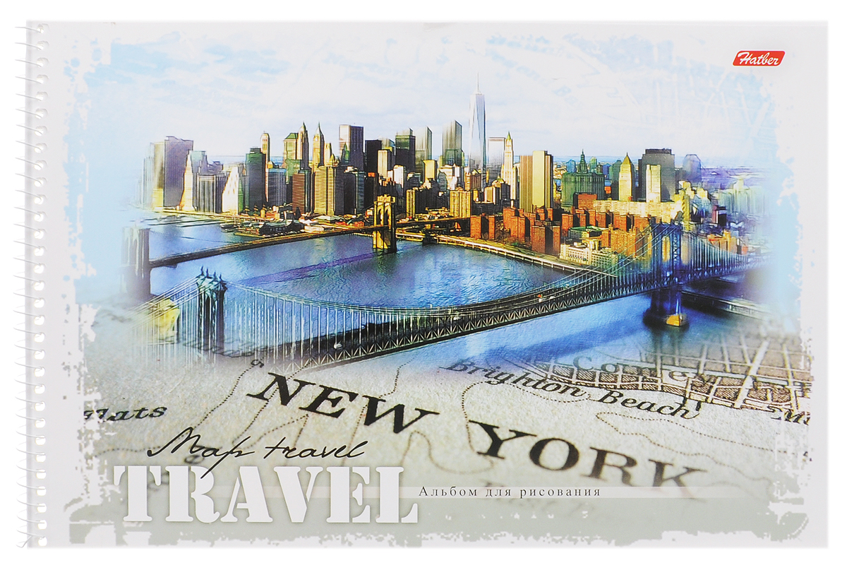Hatber Альбом для рисования New York 32 листа2010440 Hatber Альбом для рисования New York 32 листа2010440Альбом для рисования Hatber New York прекрасно подходит для рисования карандашами, фломастерами, акварельными и гуашевыми красками.Обложка выполнена из плотного картона и оформлена изображением города Нью-Йорка. В альбоме 32 листа. Крепление - спираль. На листах тонким пунктиром выполнена перфорация для последующего их отрыва. Альбом для рисования непременно порадует художника и вдохновит его на творчество. Рисование позволяет развивать творческие способности, кроме того, это увлекательный досуг.