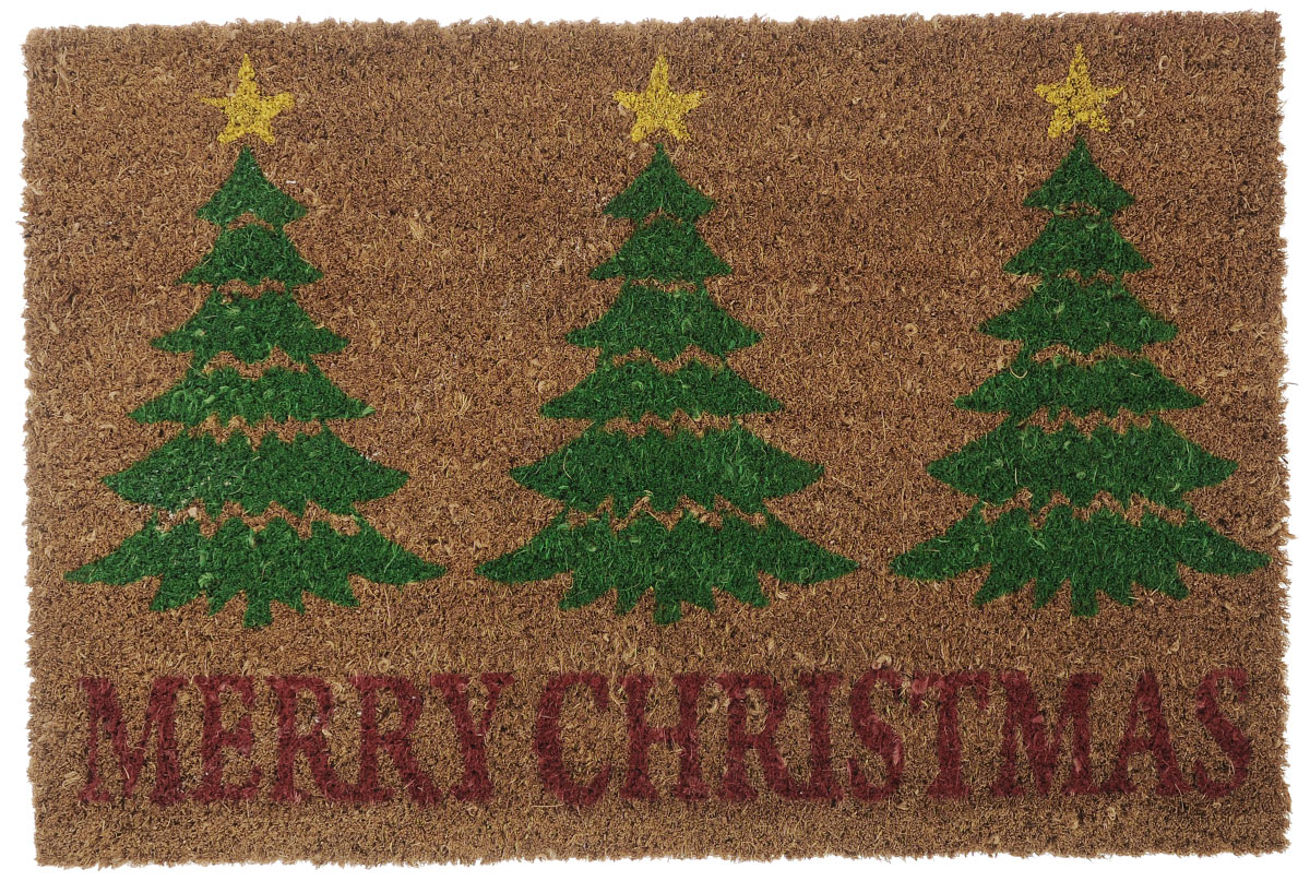 Коврик придверный Gardman Merry Christmas, 40 см х 60 смTHN132N Коврик придверный Gardman Merry Christmas, 40 см х 60 смTHN132NПридверный коврик Gardman Merry Christmas изготовлен из кокосового волокна с основой из ПВХ. Имеет жесткий ворс. Можно использовать отдельно, либо с рамкой на резиновой основе для сменных ковриков. Устойчив к любым погодным условиям. Отличается прочностью и долгим сроком службы.