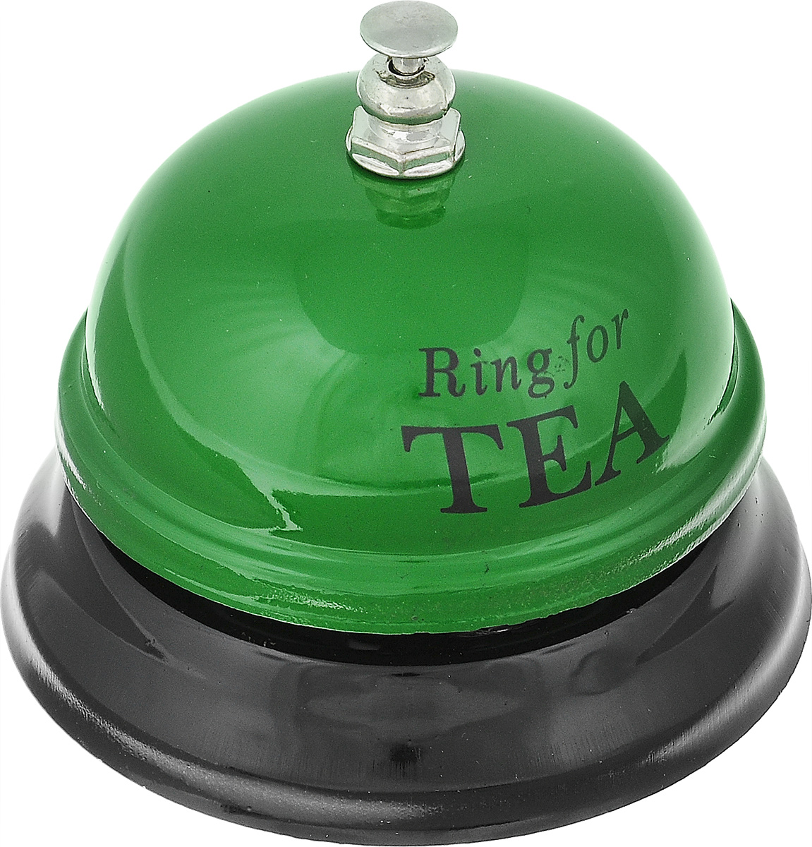 Звонок настольный Эврика Ring For Tea54 009312 Звонок настольный Эврика Ring For Tea54 009312Механический настольный звонок Эврика Ring For Tea изготовлен из металла.С его помощью вы можете оповещать ваших близких о своих желаниях. Этот звонок будет отличным подарком, который принесет хорошее настроение.
